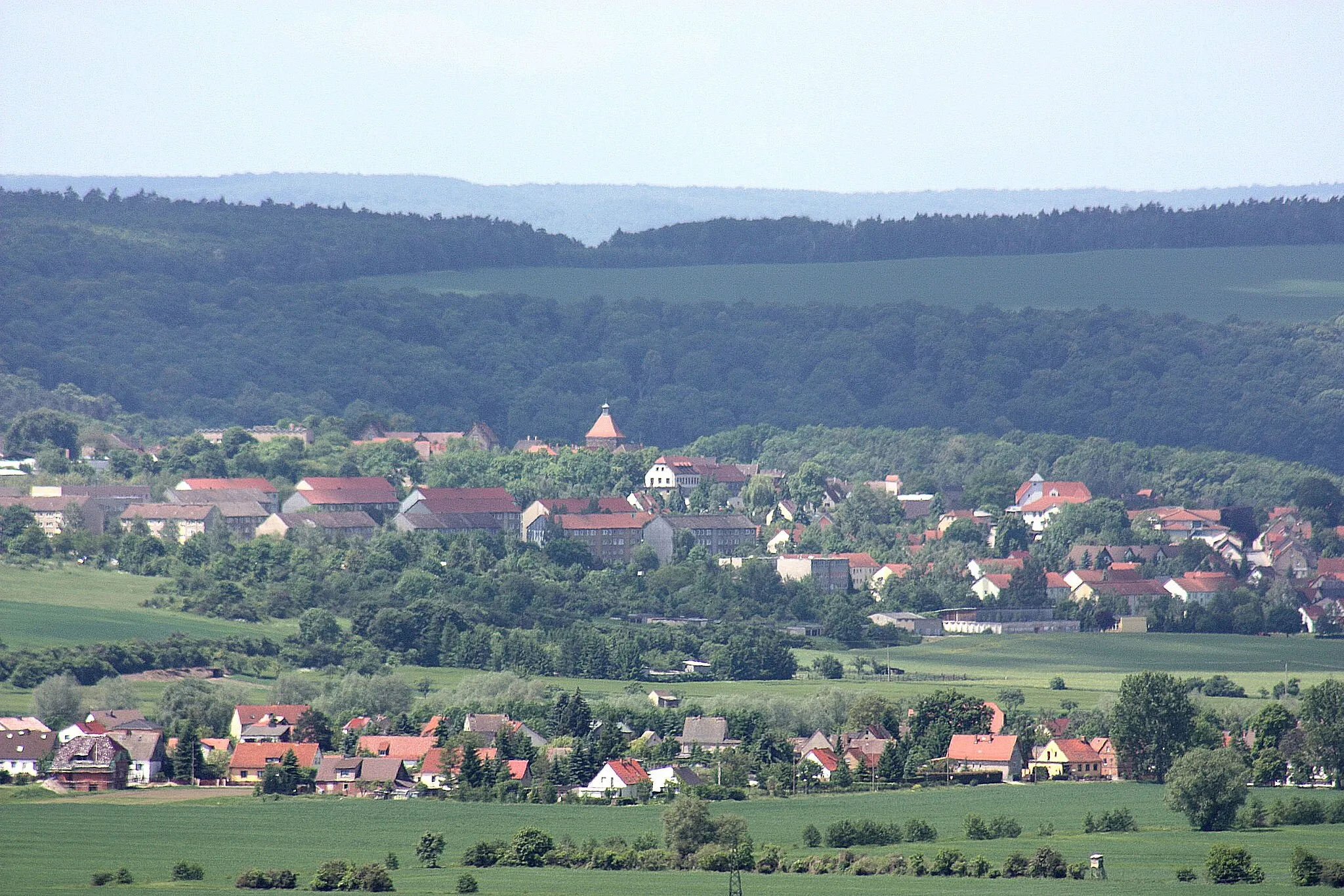 Photo showing: Steigra, view to Nebra