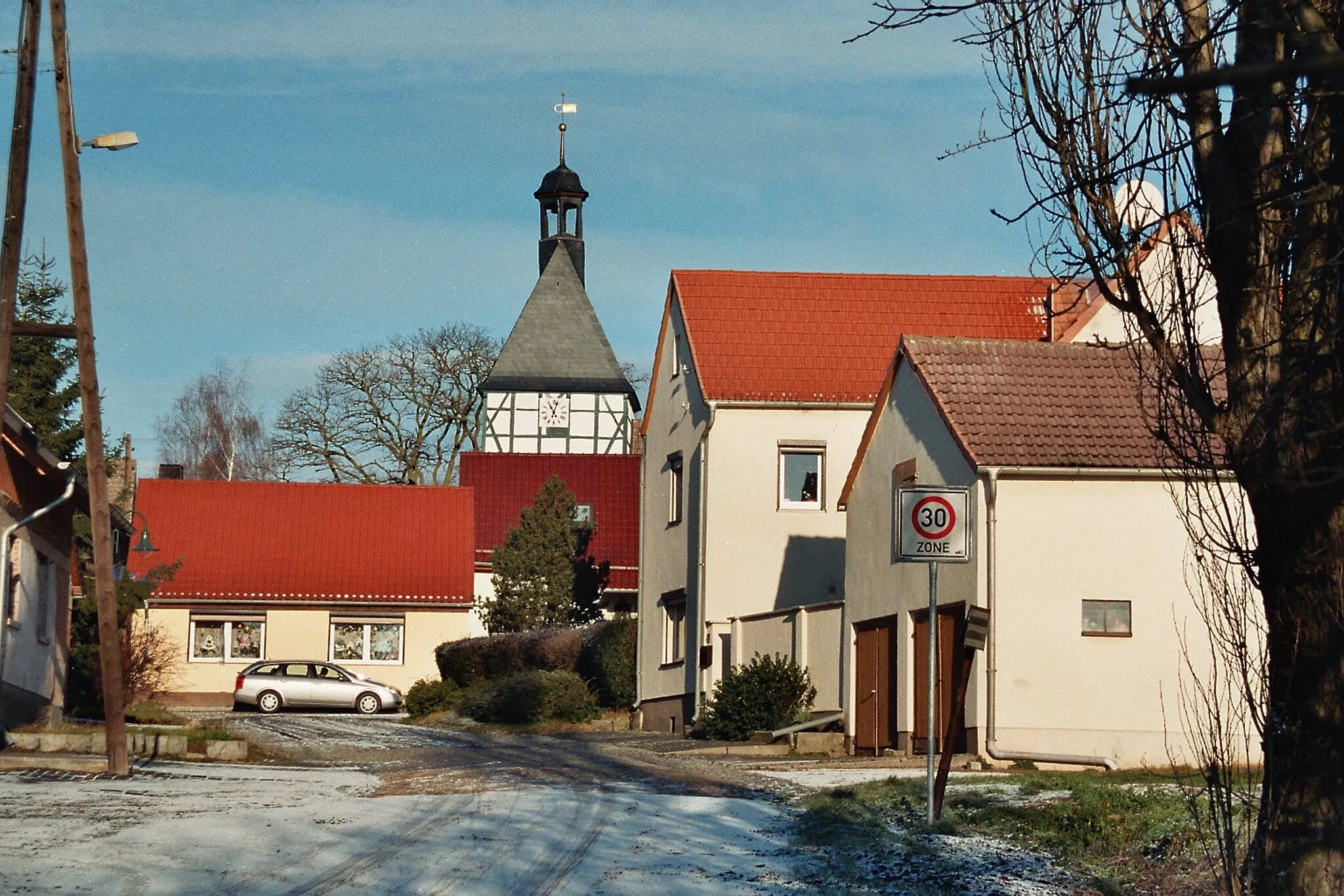 Photo showing: Liedersdorf (Allstedt), villagescape