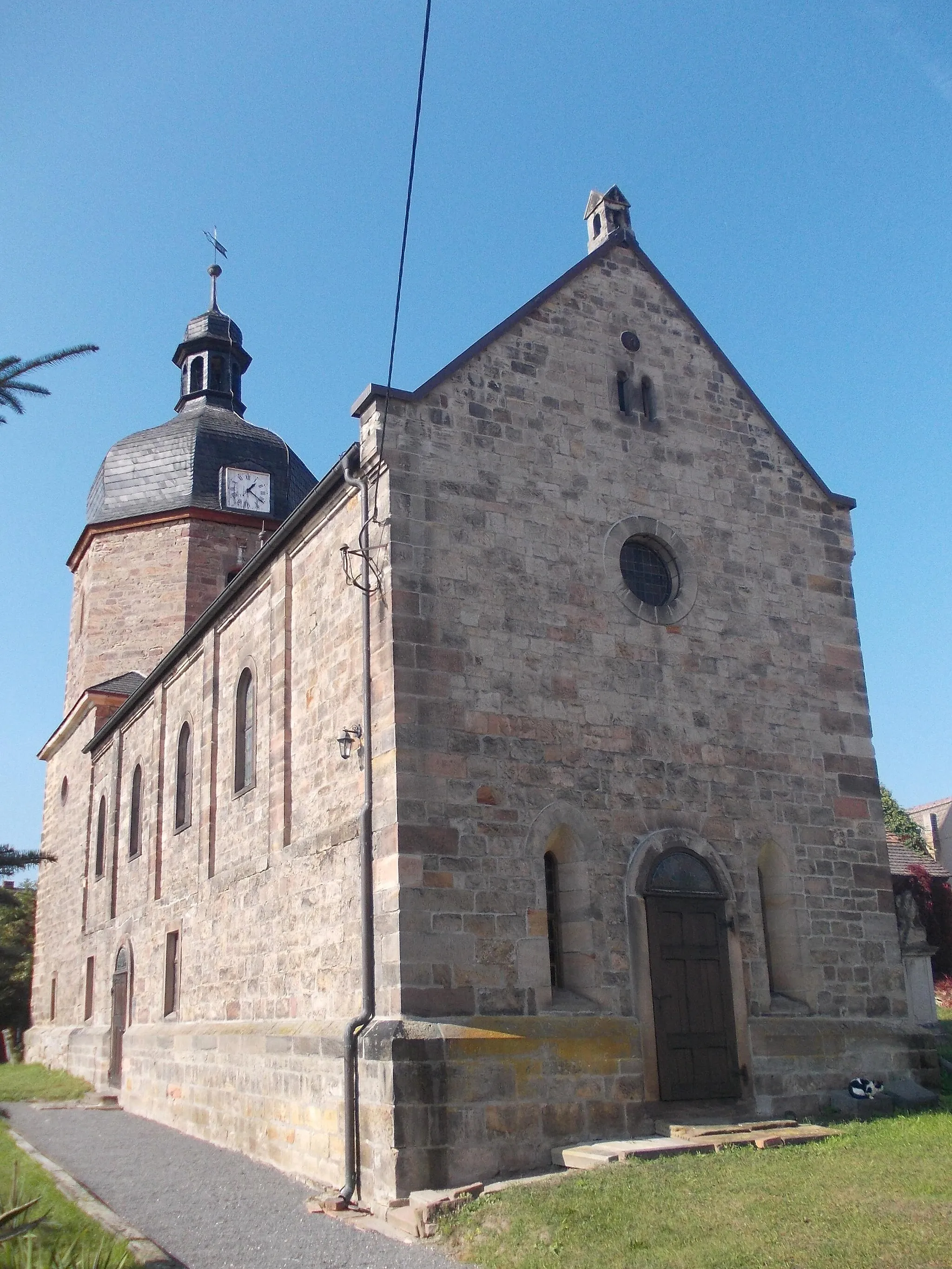 Photo showing: Liederstädt church (Querfurt, district: Saalekreis, Saxony-Anhalt)