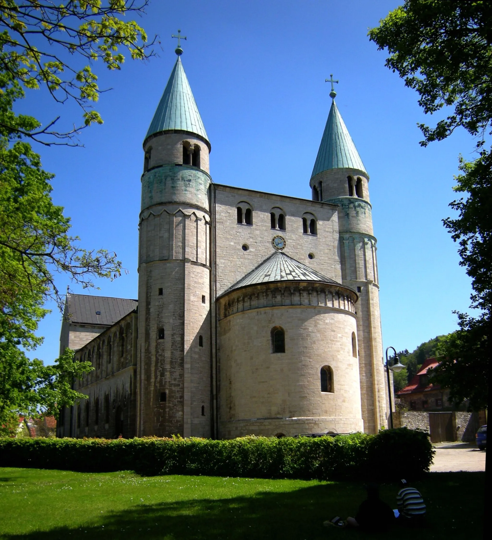 Photo showing: Gernrode - Romanische Stiftskirche St. Cyriacus.jpg