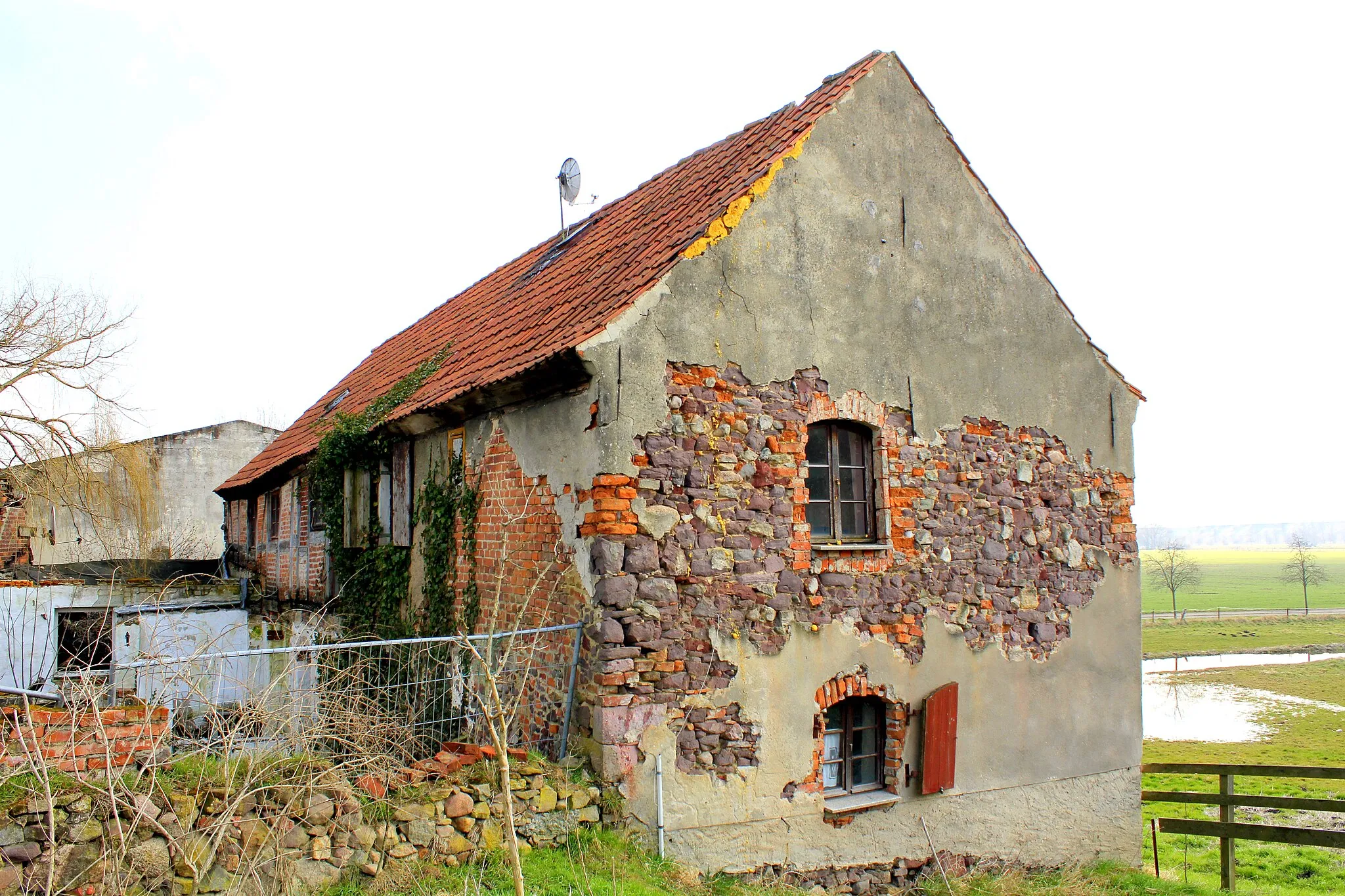Photo showing: Zollhaus, Magdeburger Straße 5, Elbeu