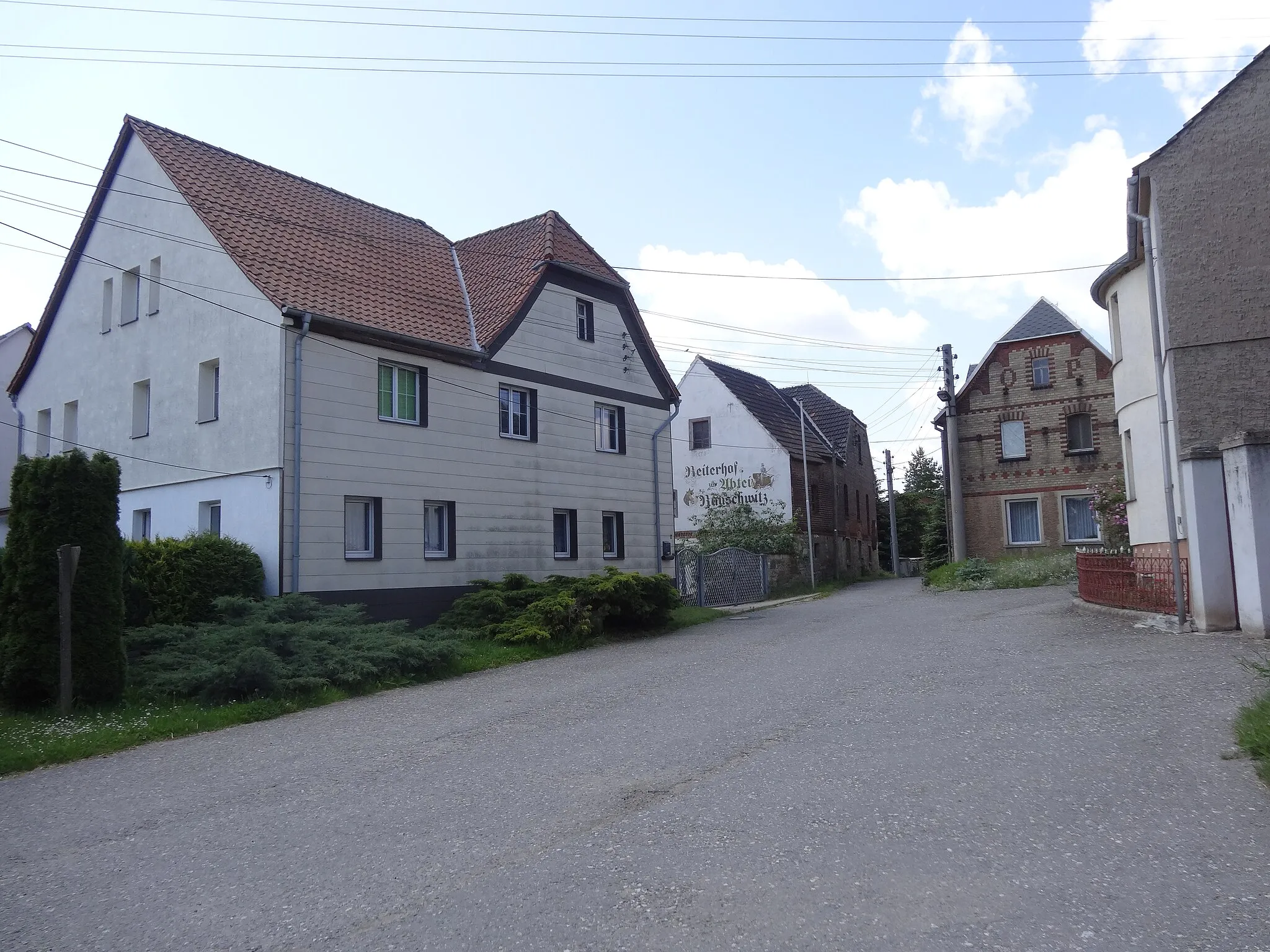 Photo showing: Center of Pretschwitz, Thuringia, Germany