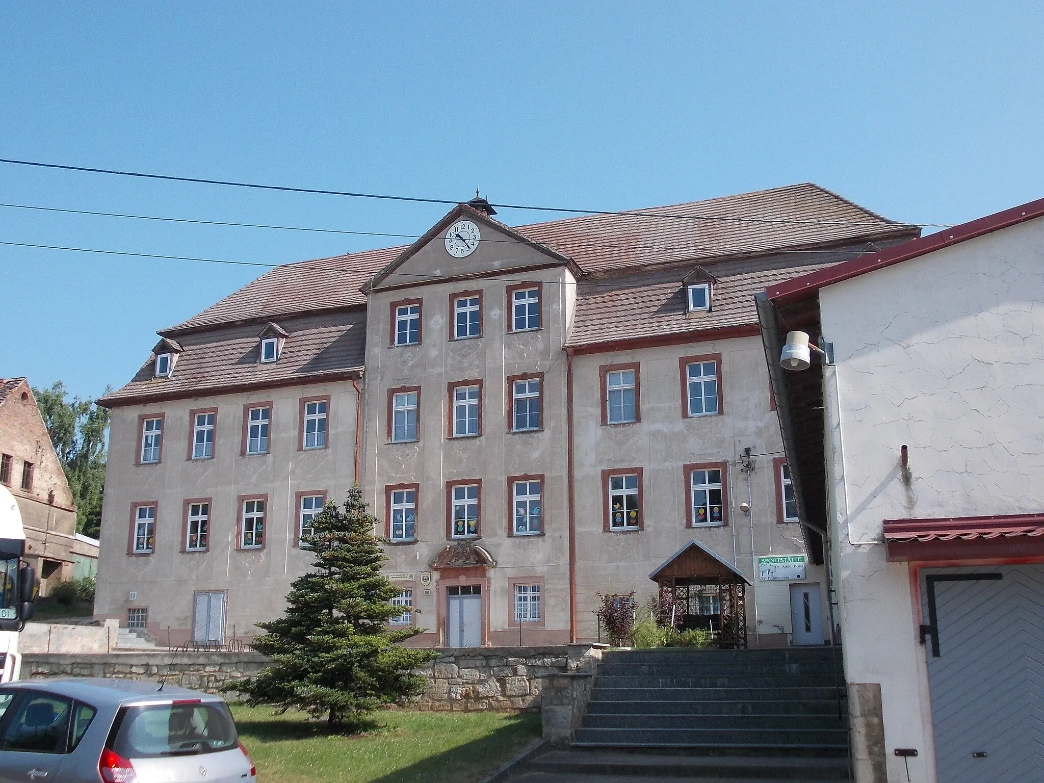 Photo showing: Manor house of Branderoda estate (Mücheln/Geiseltal, district: Saalekreis, Saxony-Anhalt)