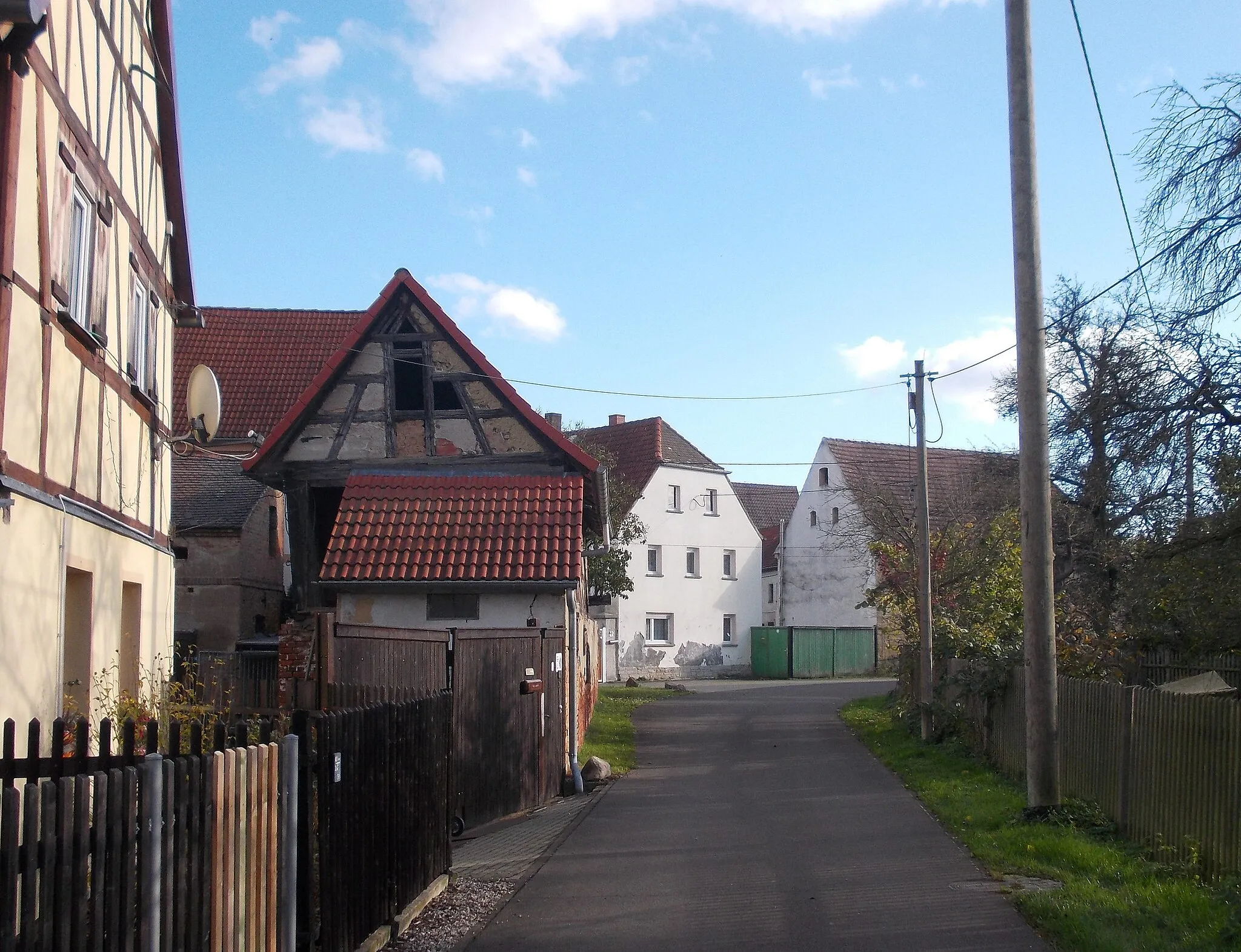 Photo showing: In (Löbnitz-)Bennewitz (Groitzsch, Leipzig district, Saxony)