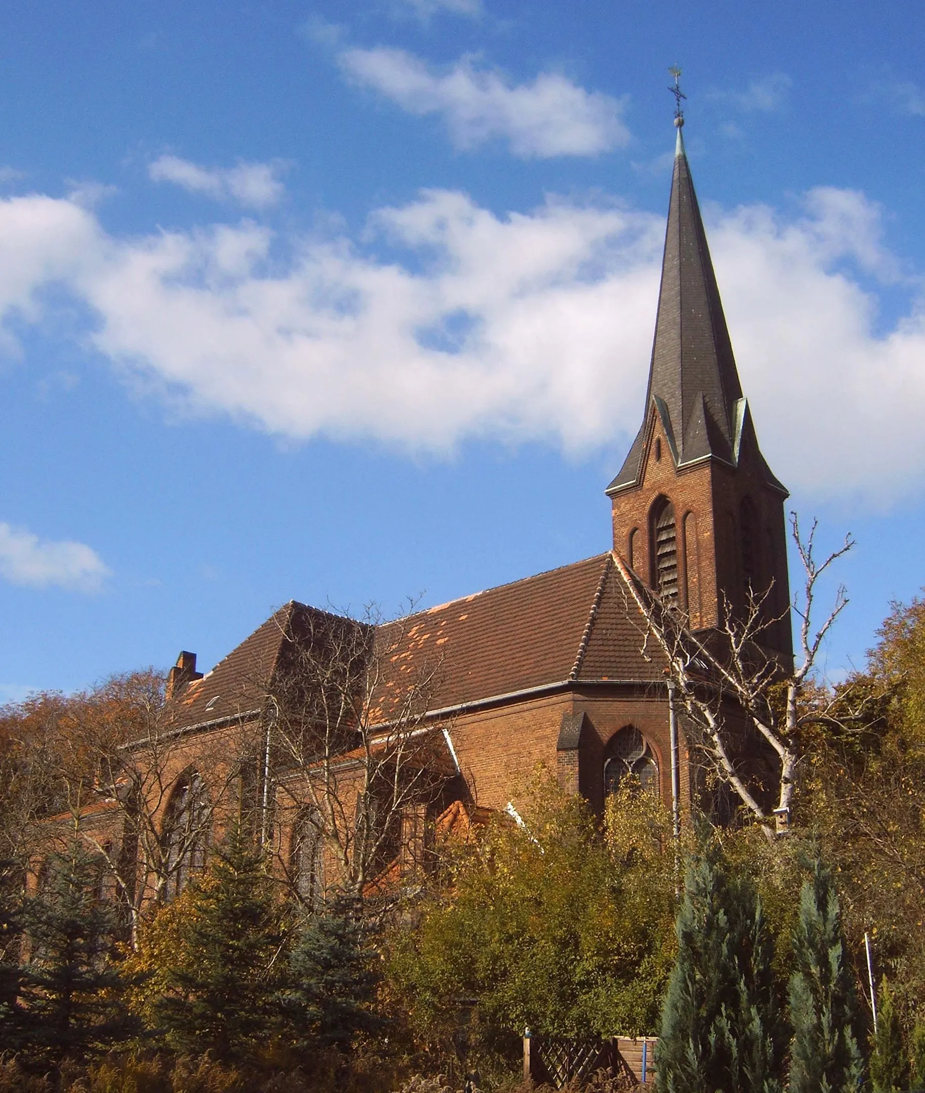 Photo showing: St.Johann Baptist Kirche in Magdeburg-Salbke