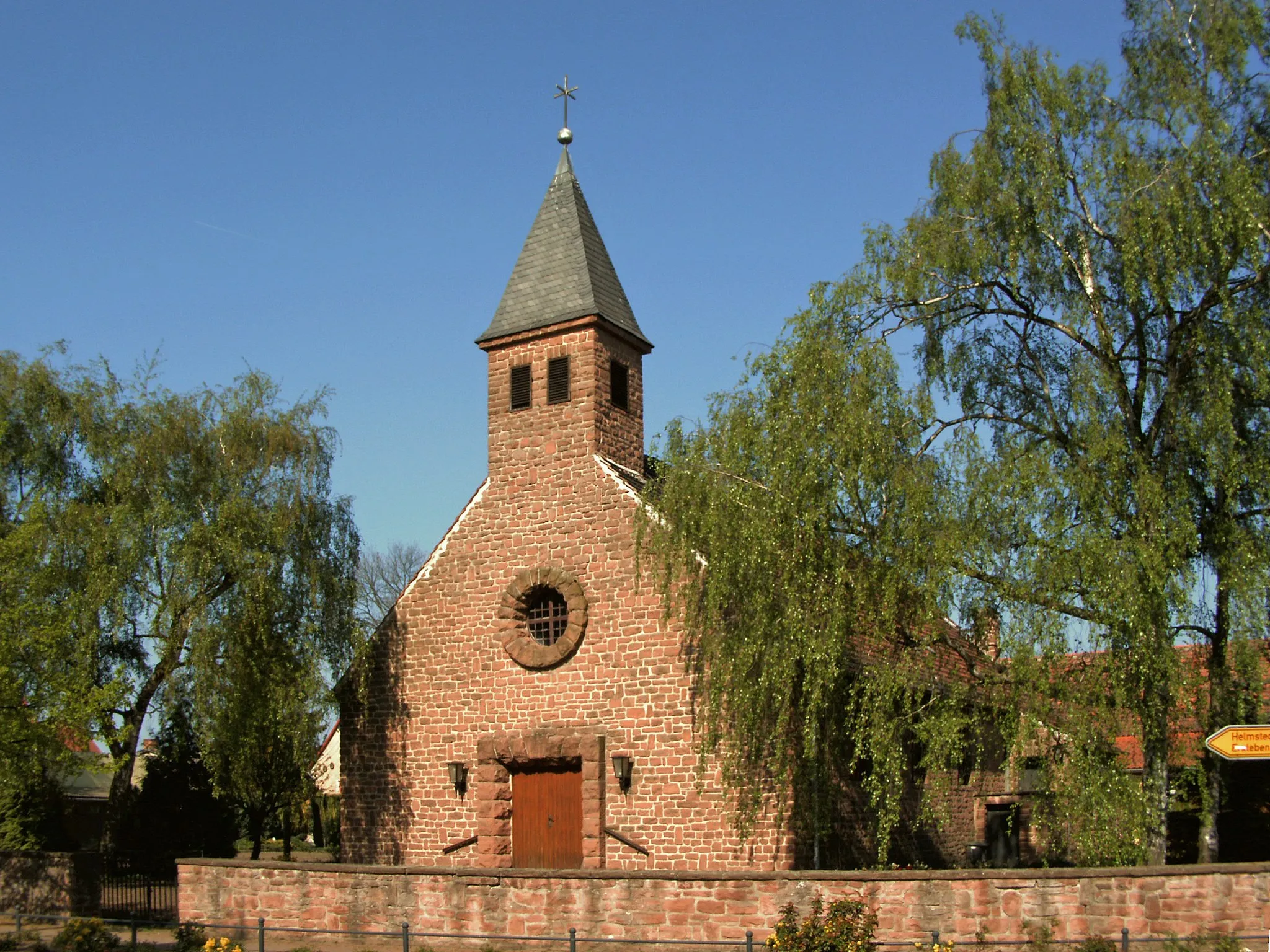 Photo showing: Katholische Kirche St. Benedikt in Eichenbarleben, Landkreis Börde