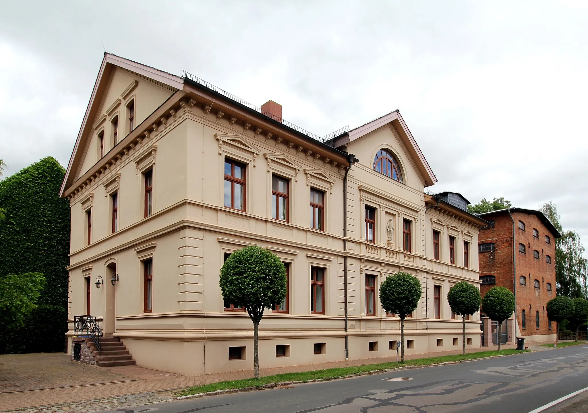 Photo showing: Bauernhof Groß Santersleber Straße 7-8 Schackensleben