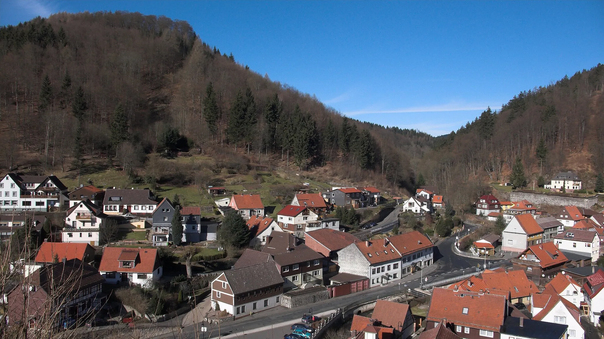 Photo showing: Blick auf Zorge vom Glockenturm