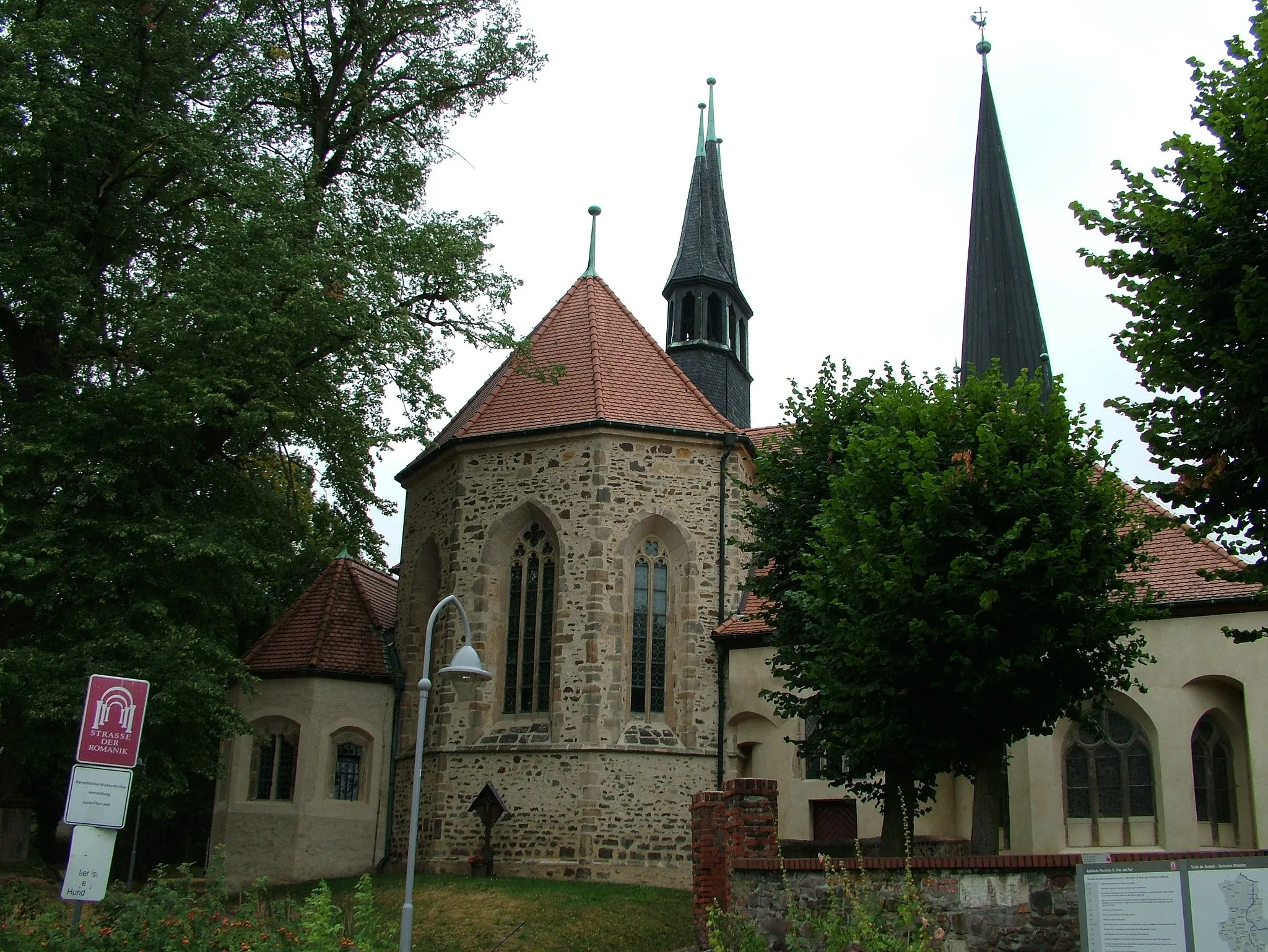 Photo showing: Groß Ammensleben in der Gemeinde Niedere Börde, Sachsen-Anhalt, Deutschland, das Benediktinerkloster