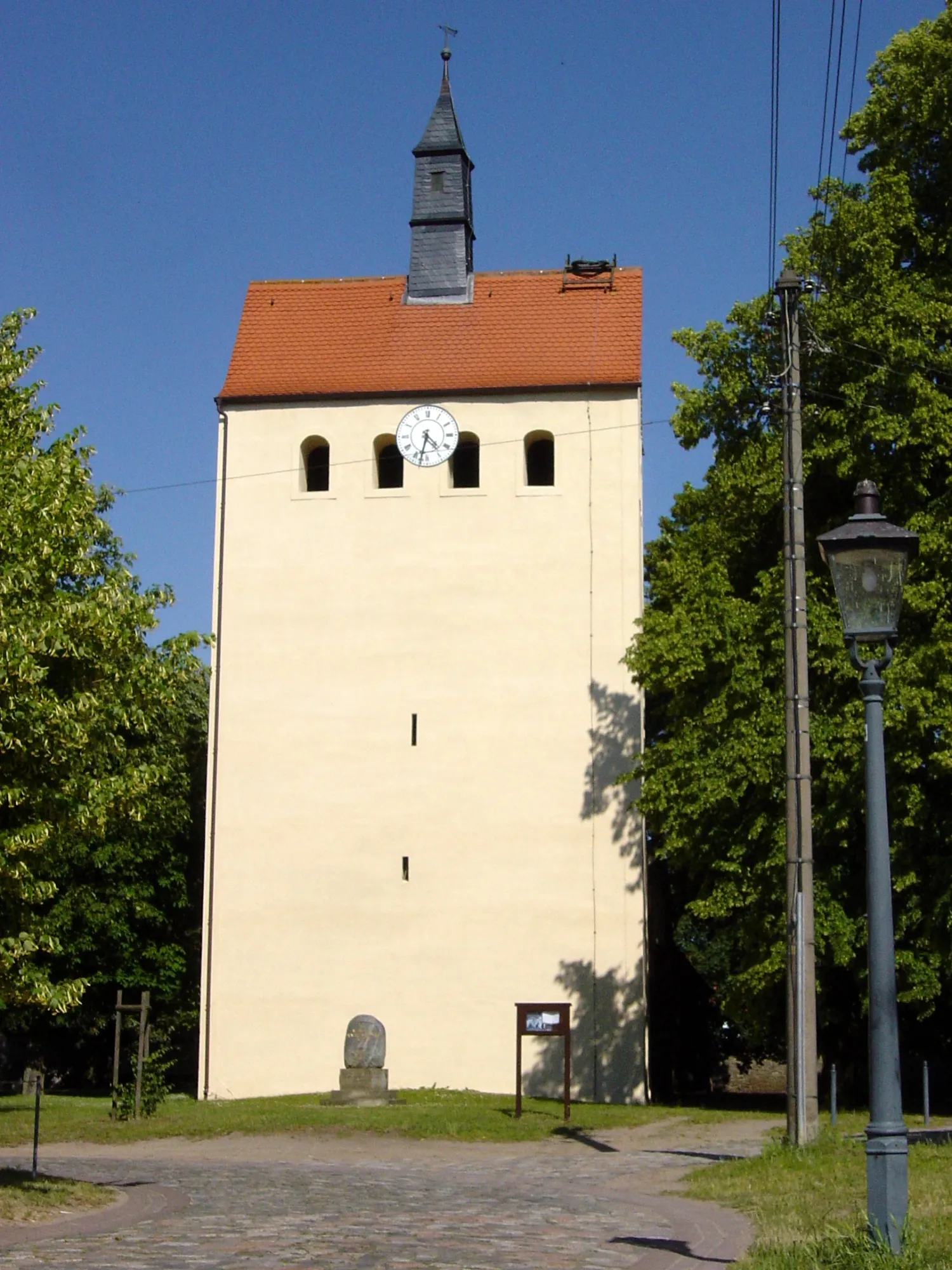 Photo showing: Evangelische Kirche St. Sebastian in Samswegen