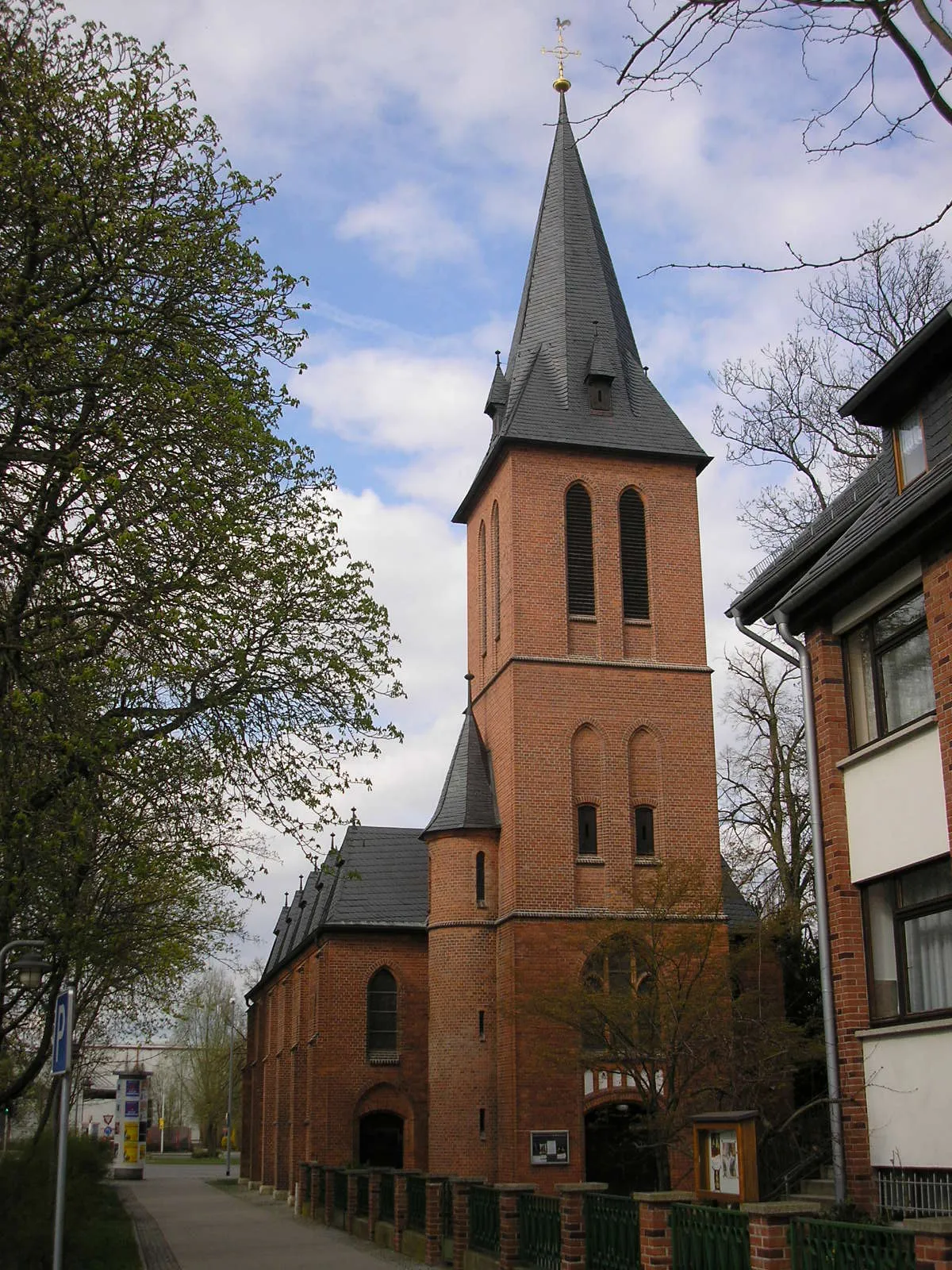 Photo showing: Die katholische Franziskuskirche in Sömmerda (Thüringen).