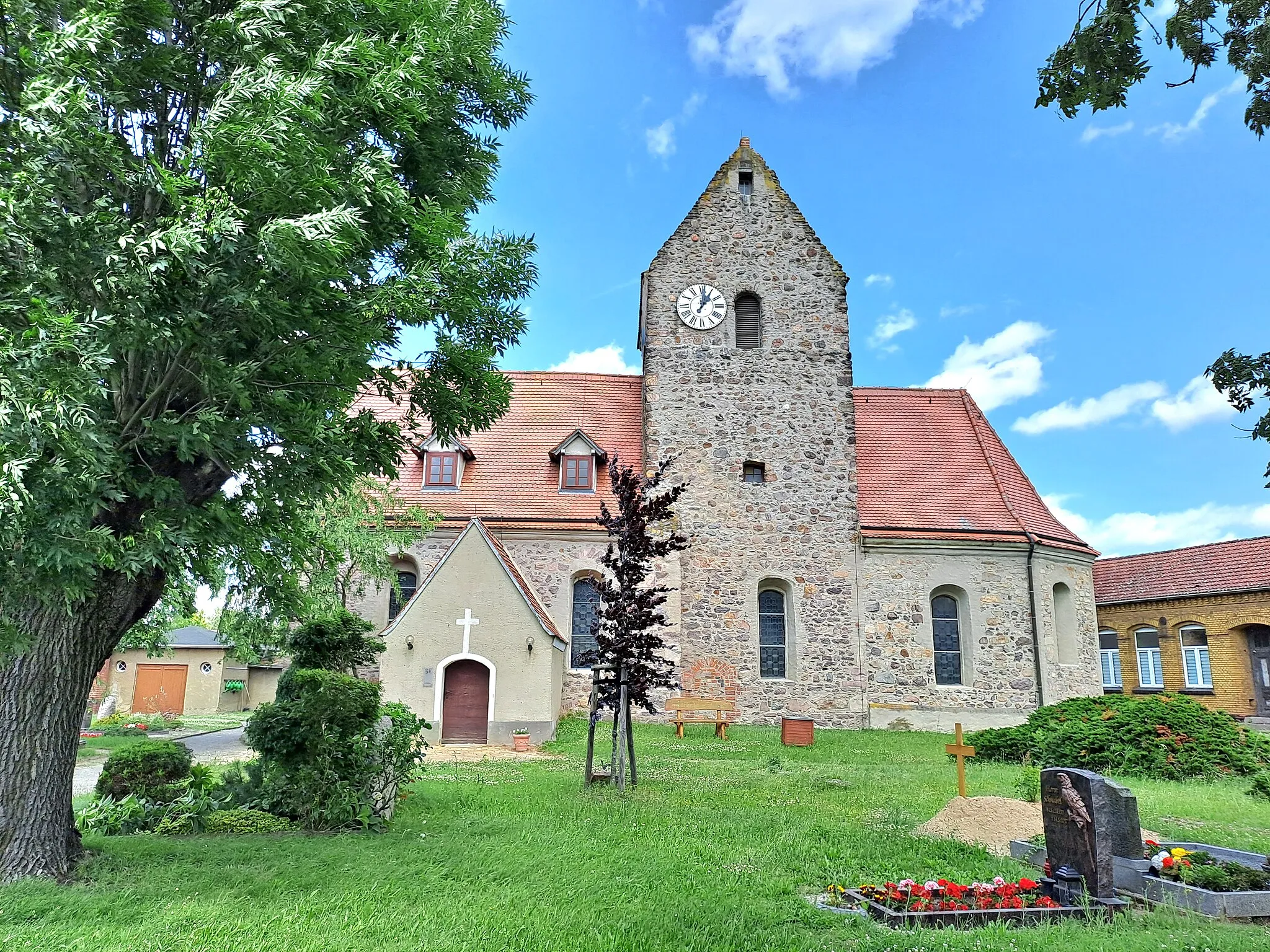 Photo showing: Evangelische Kirche Zaasch
