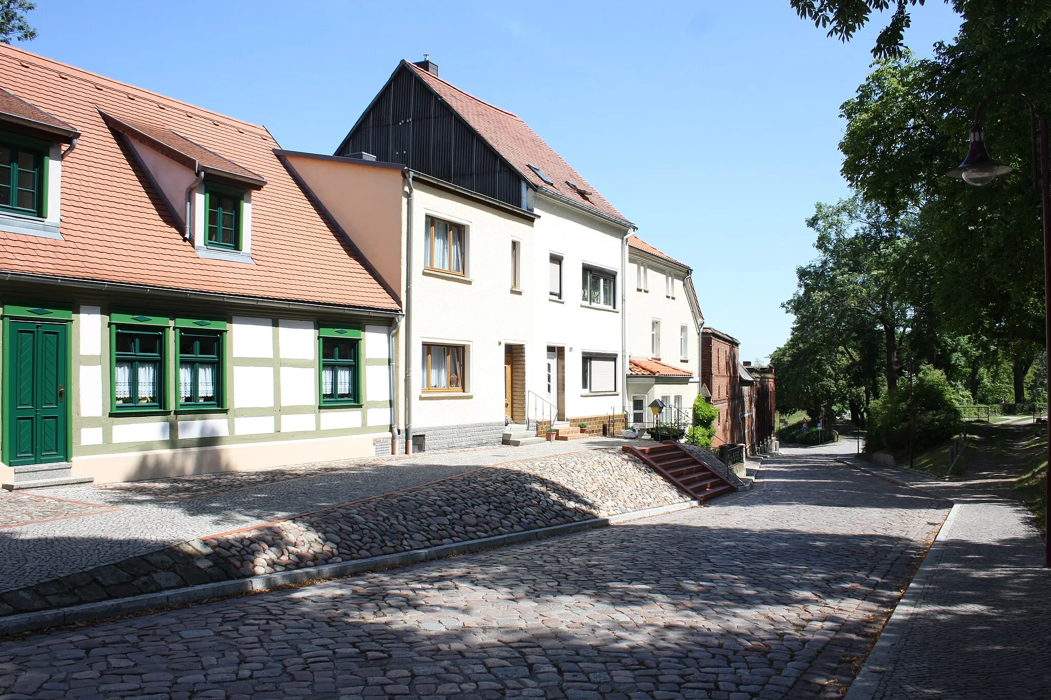 Photo showing: Stadtrundgang Tangermünde - Runter zur Elbe, Stendaler Straße