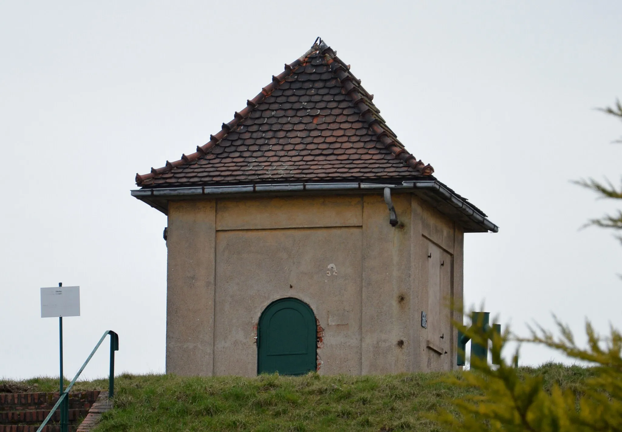 Photo showing: Hochbehälter Assmannstraße