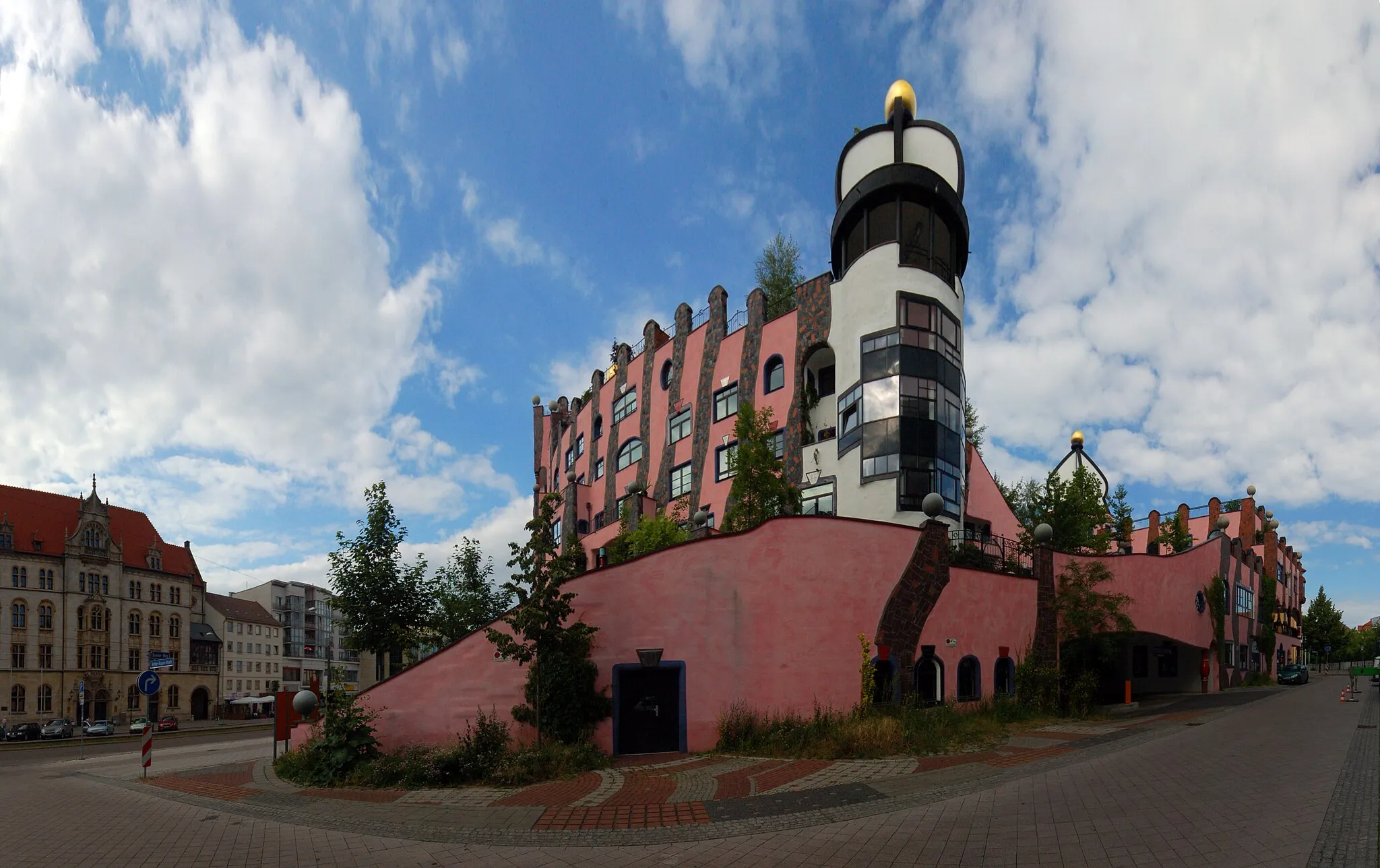 Photo showing: Magdeburg; Grüne Zitadelle von Friedensreich Hundertwasser