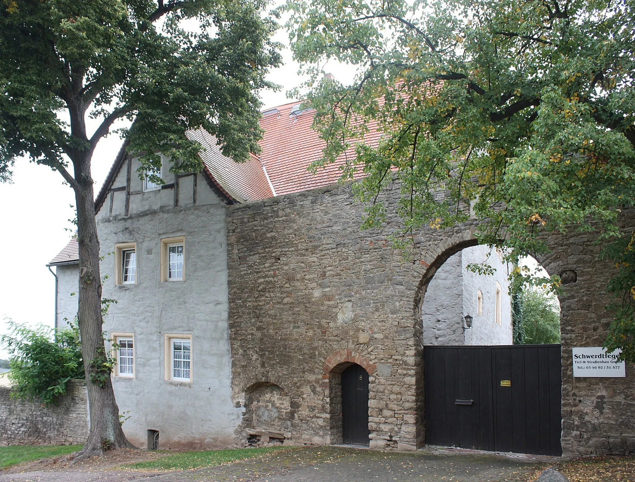 Photo showing: Plötzkau, house 8 Schlossberg
