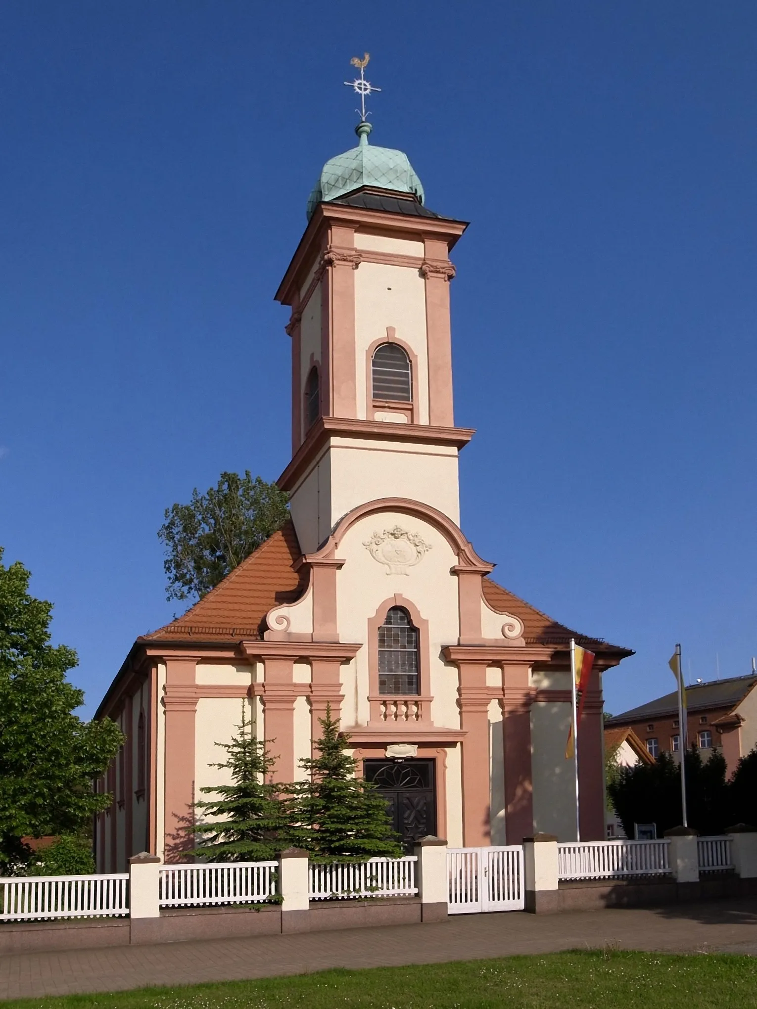 Photo showing: Roßlau, Kirche St. Marien