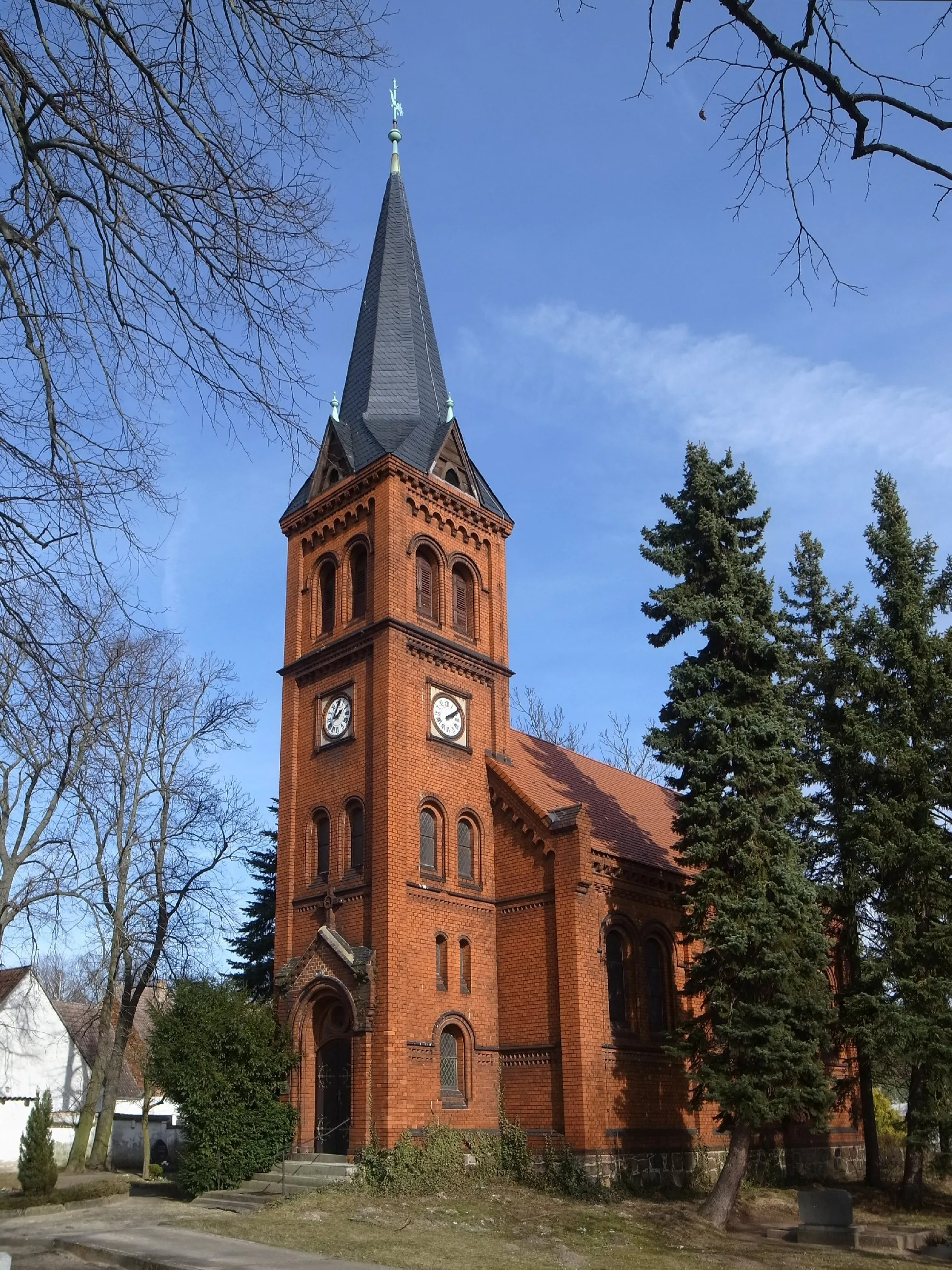 Photo showing: Evangelische Kirche zu Jütrichau