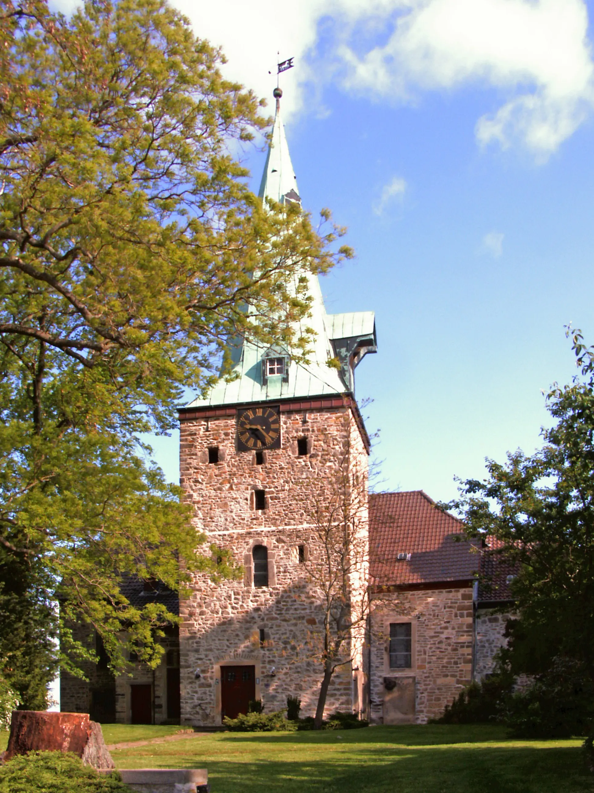 Photo showing: Evangelische Kirche St. Maria und St. Cyriakus in Groß Twülpstedt, Landkreis Helmstedt.