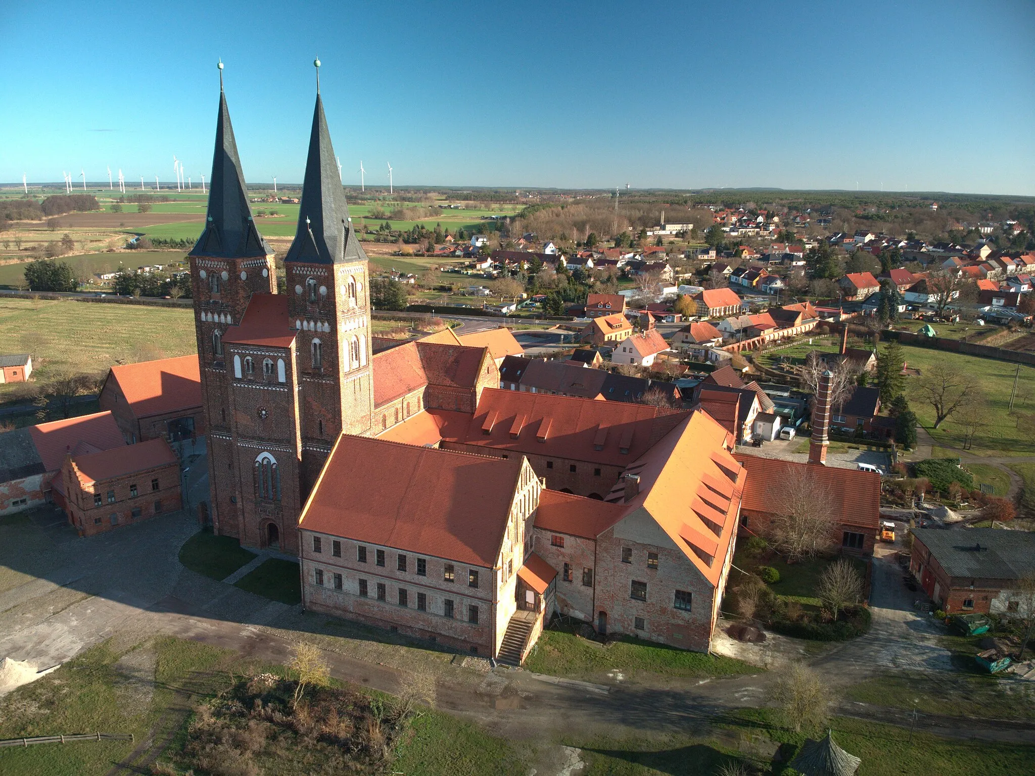 Photo showing: Kloster Jerichow Luftbild