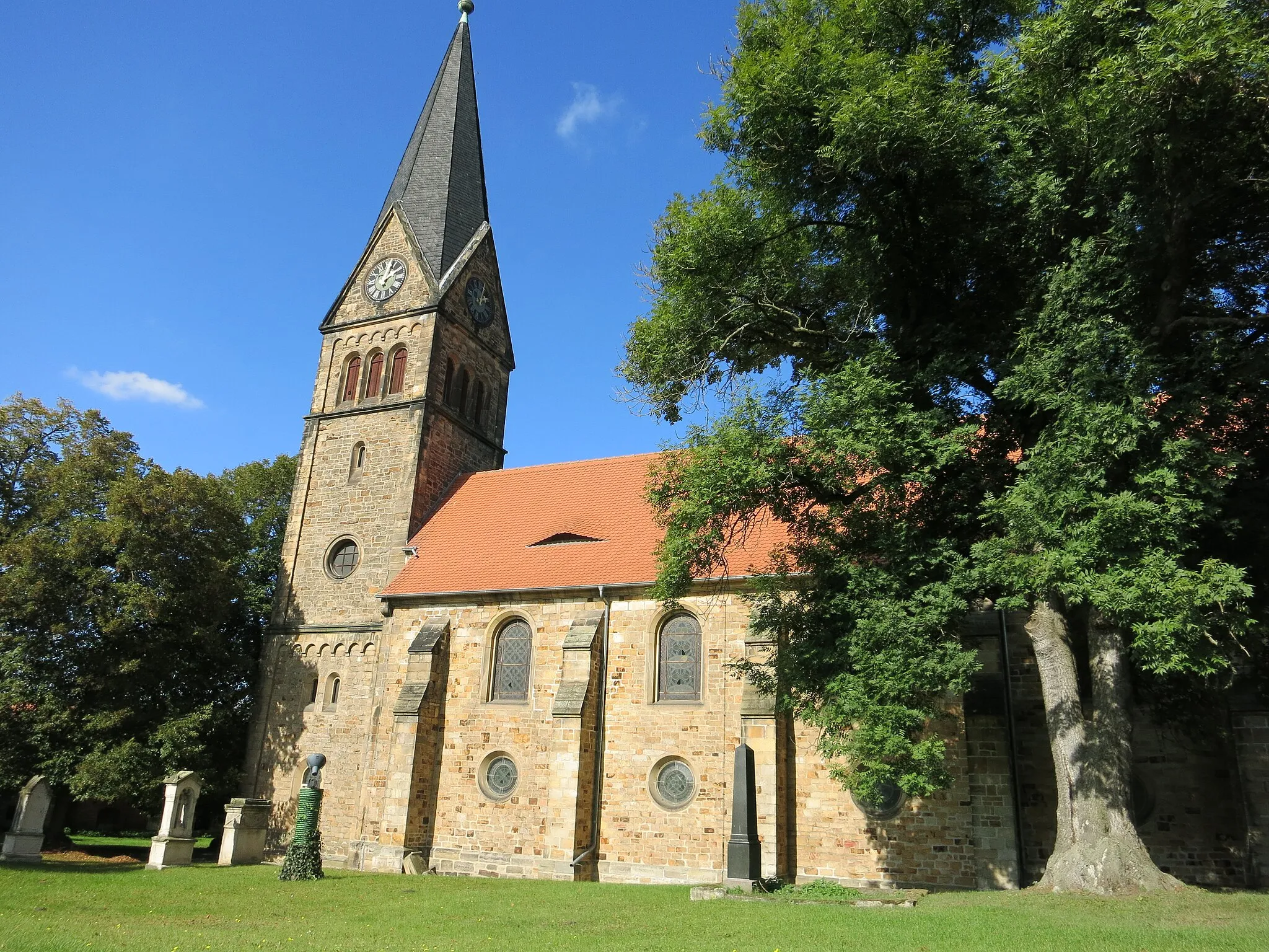 Photo showing: Pfarrkirche Hamersleben