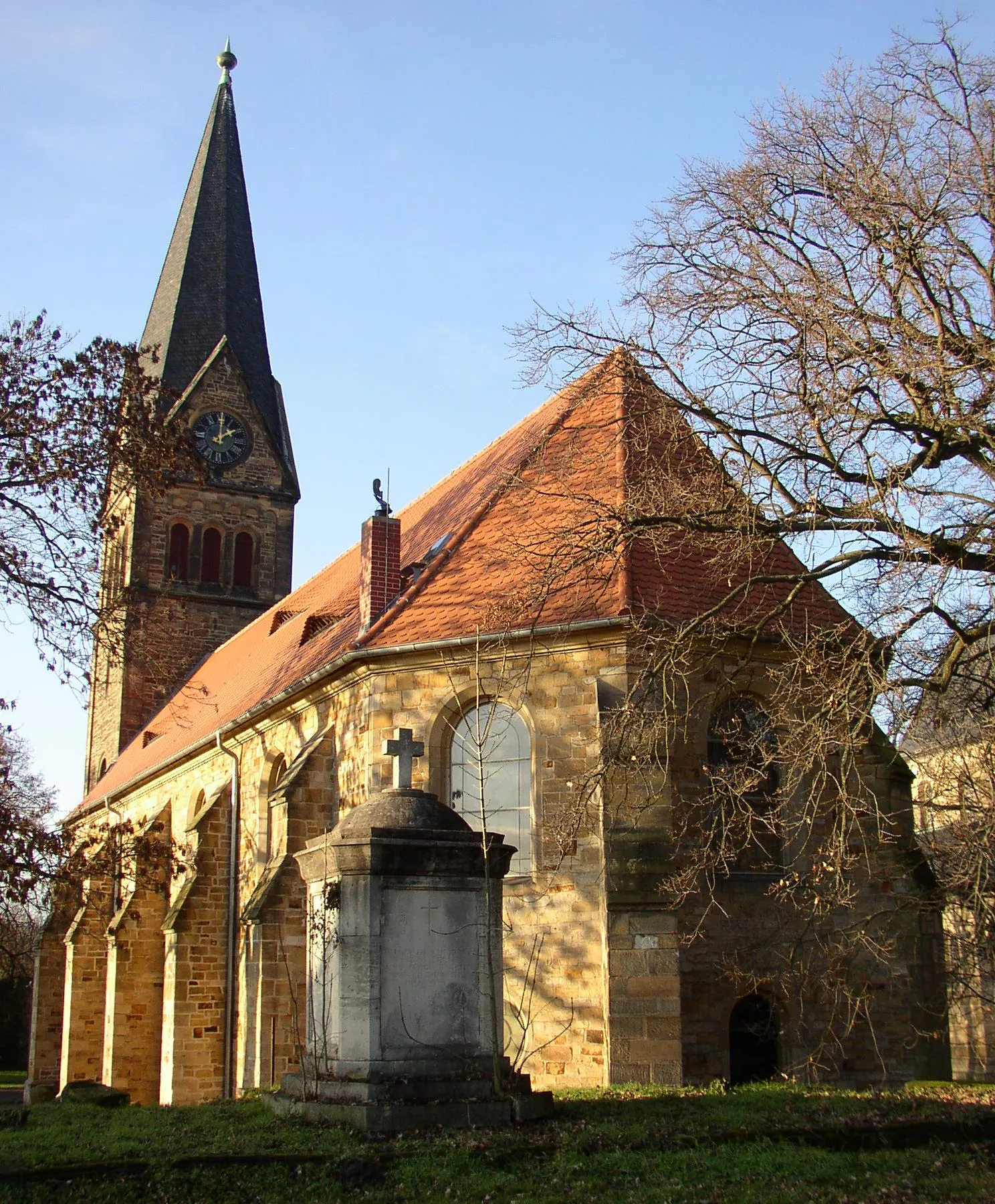 Photo showing: Church in Hamersleben in Saxony-Anhalt, Germany