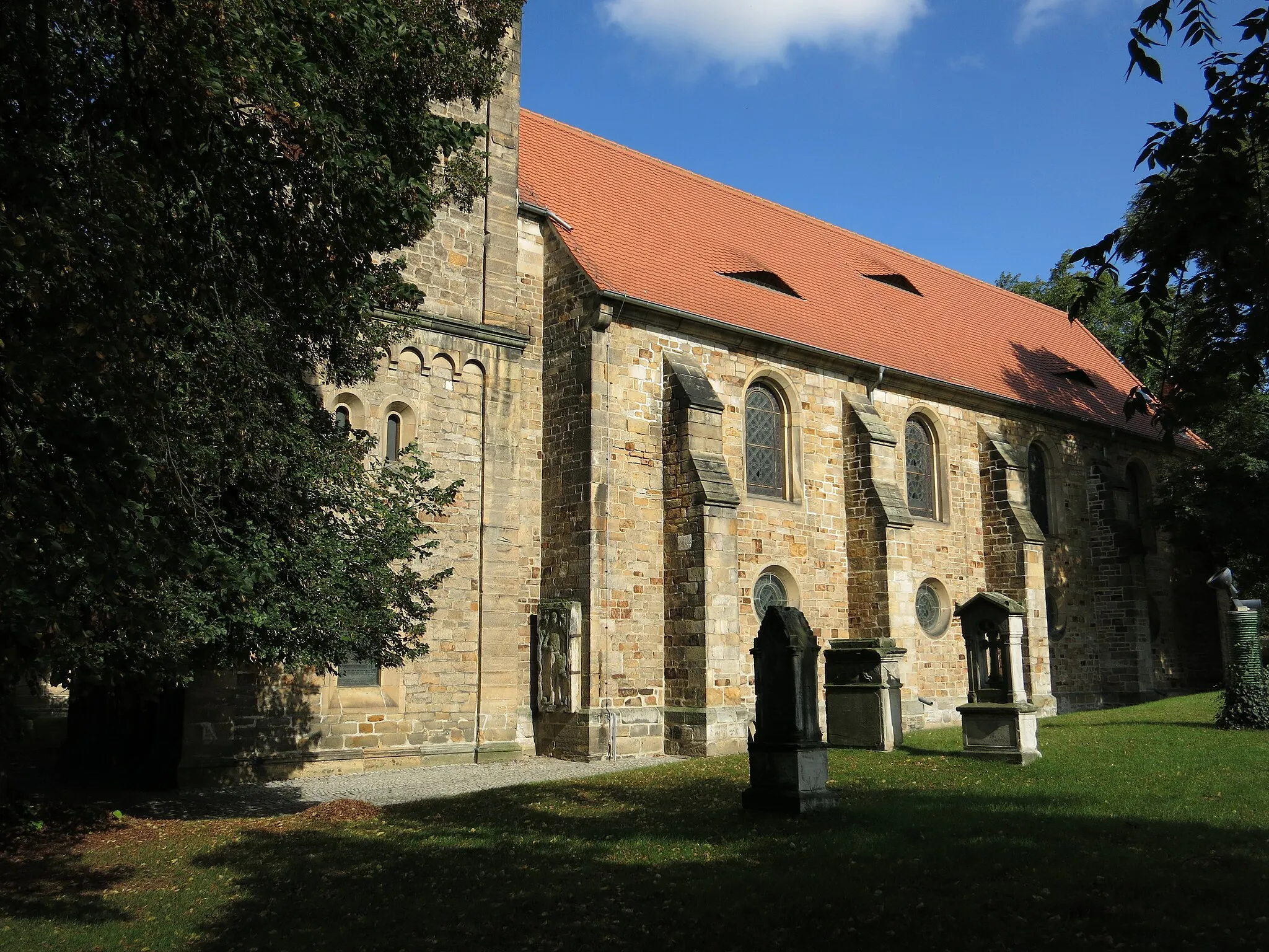 Photo showing: Pfarrkirche Hamersleben