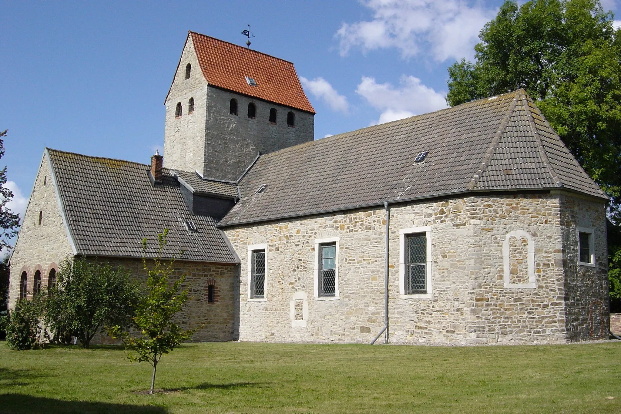 Photo showing: Protestant church in Hakenstedt, Germany