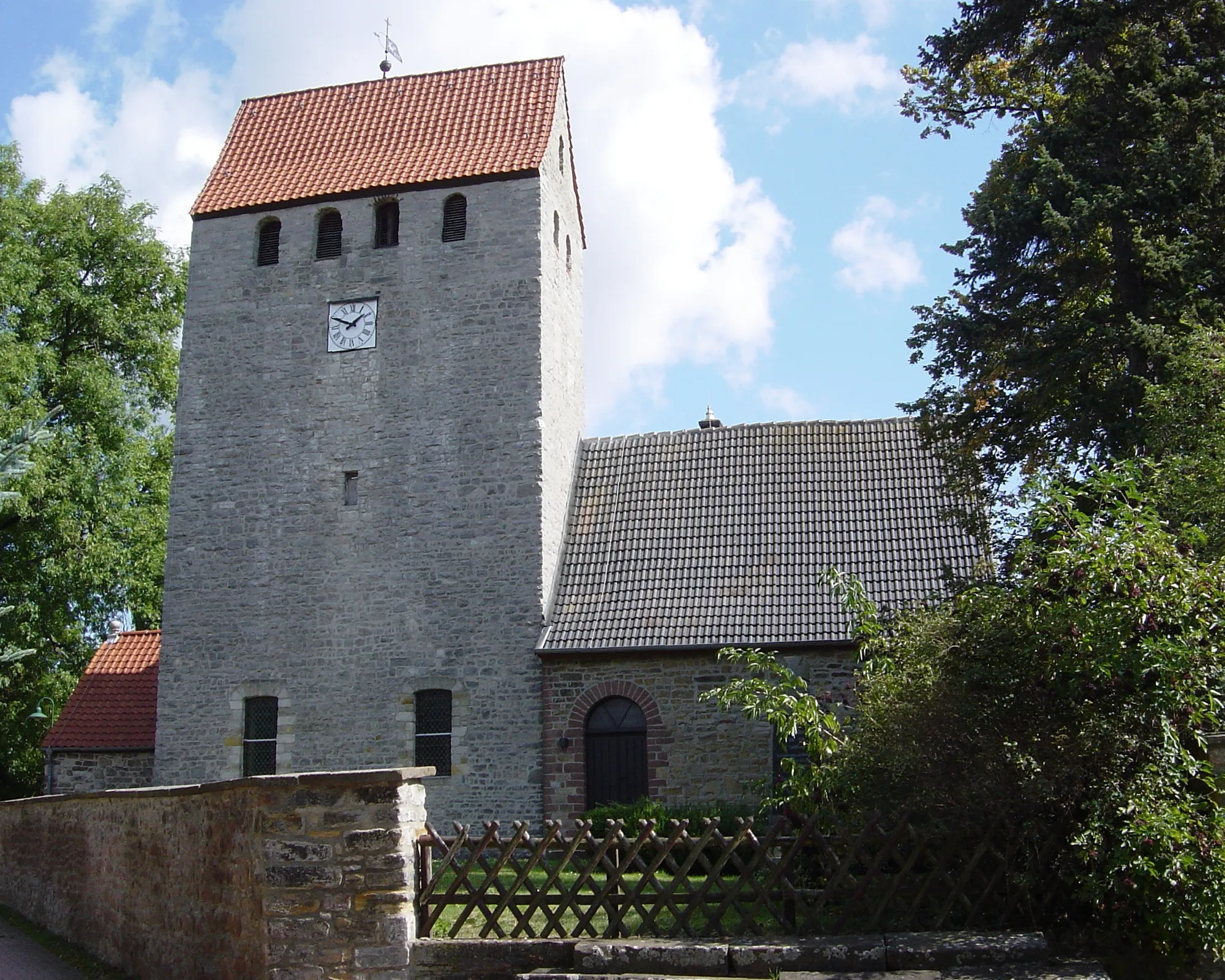 Photo showing: Protestant church in Hakenstedt, Germany