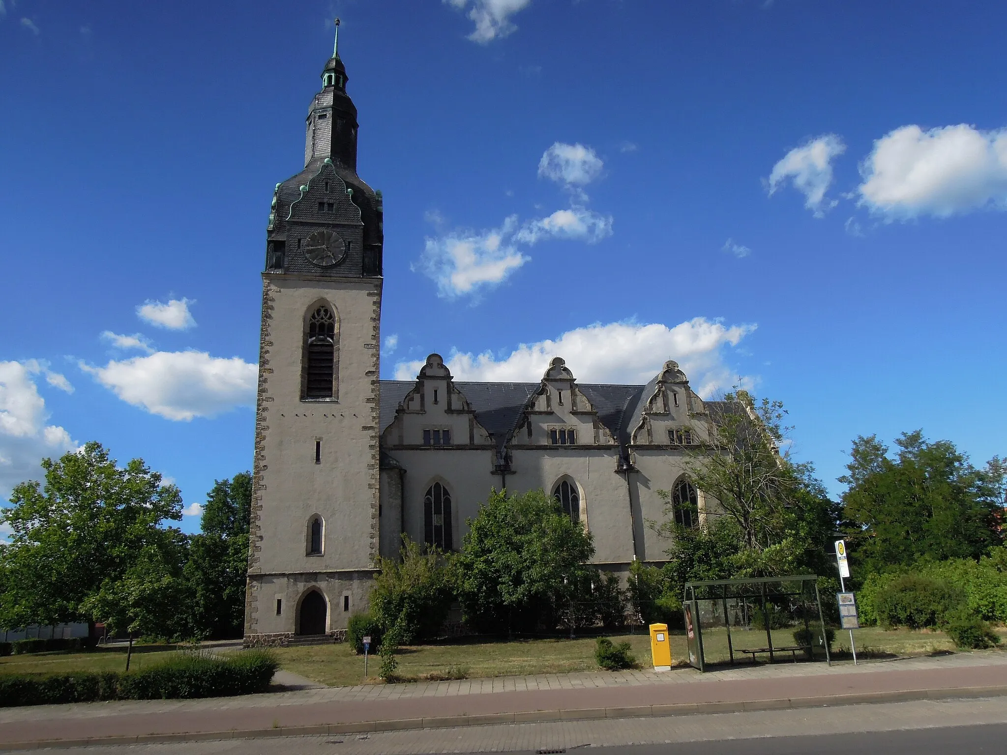 Photo showing: Christuskirche Wittenberg -Südansicht- im Juli 2022