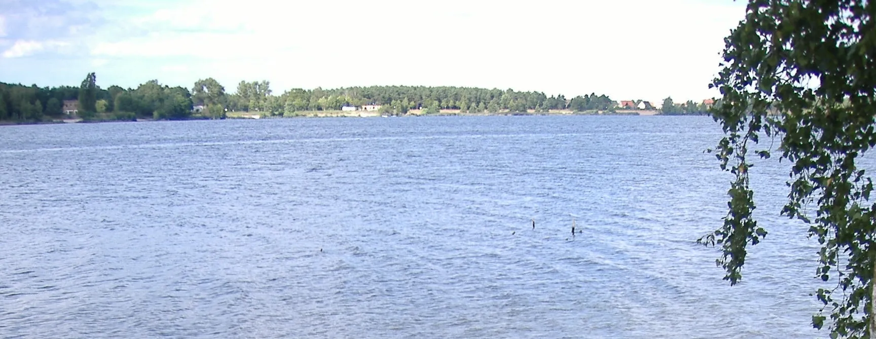 Photo showing: Lake Bergwitzsee, North Beach