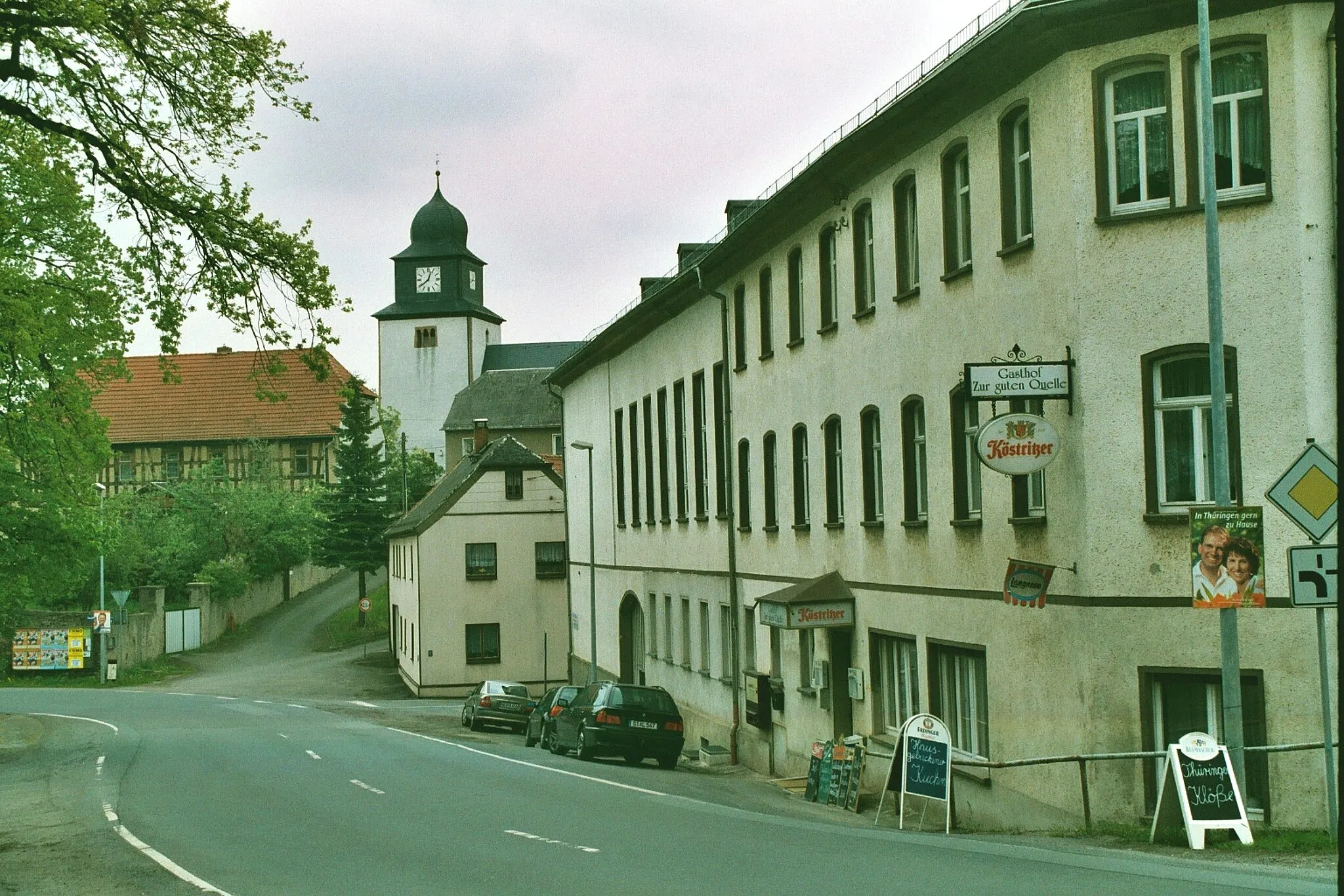 Photo showing: Frießnitz (Harth-Pöllnitz), villagescape, shot in 2004