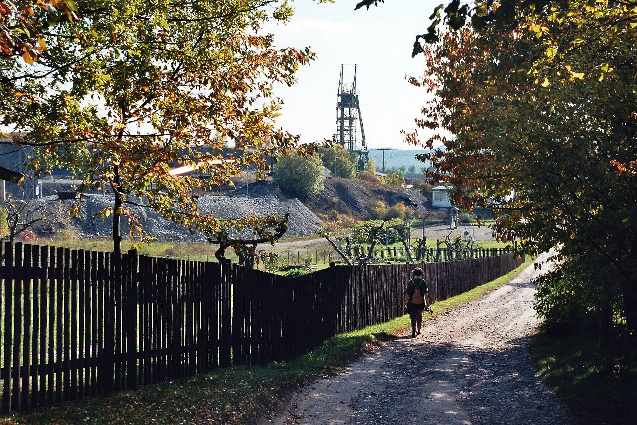 Photo showing: Wettelrode (Sangerhausen), the Röhrig Shaft