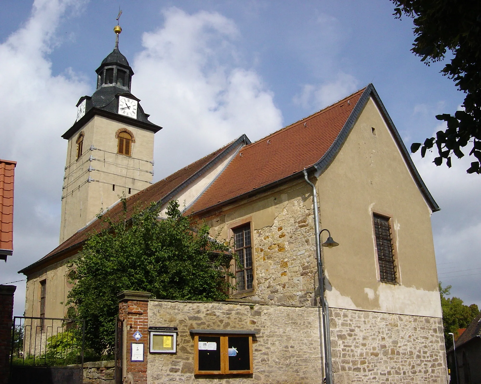 Photo showing: Protestant St. Petri church in Eimersleben, Germany