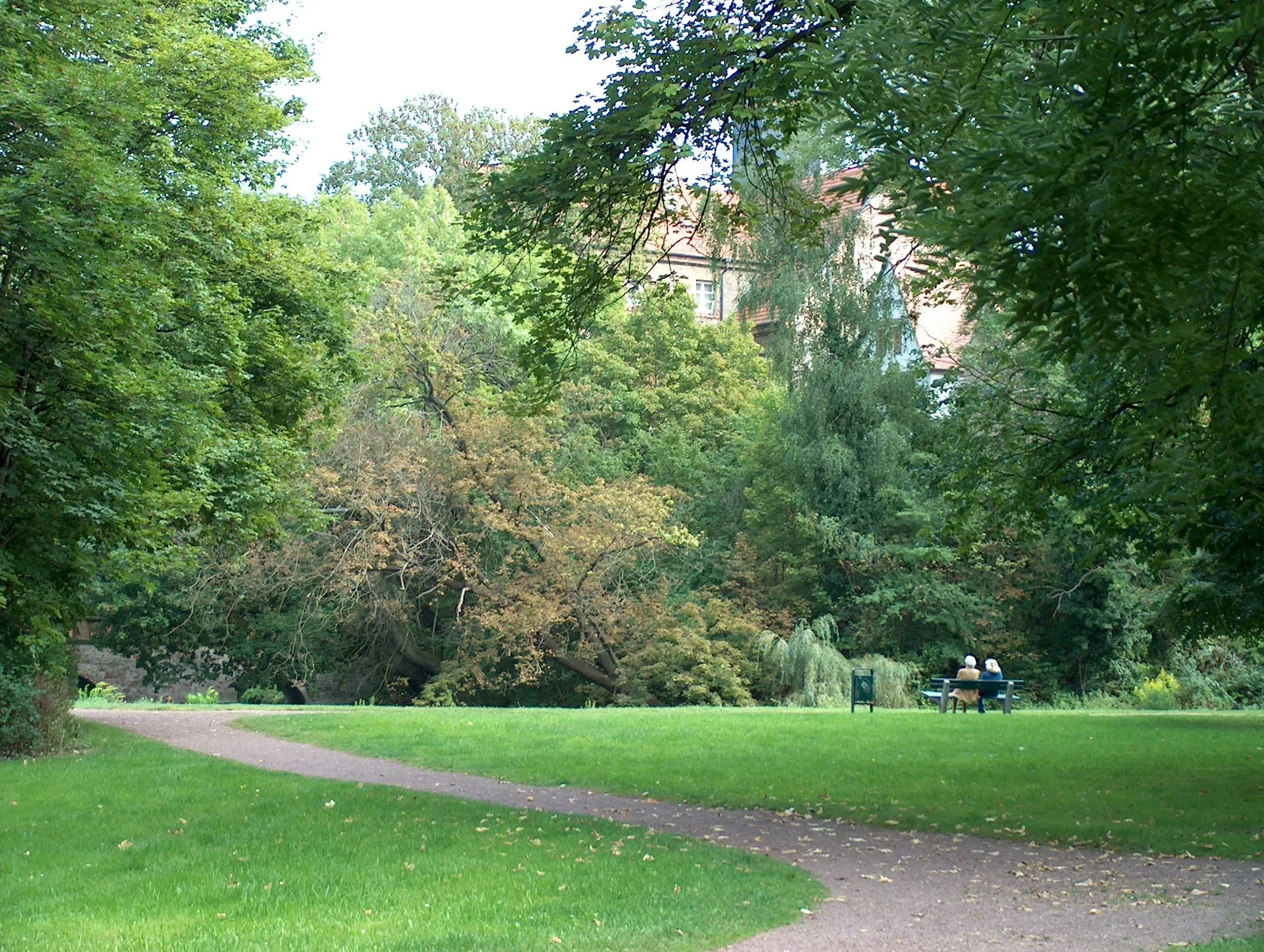 Photo showing: Schlosspark Köthen
