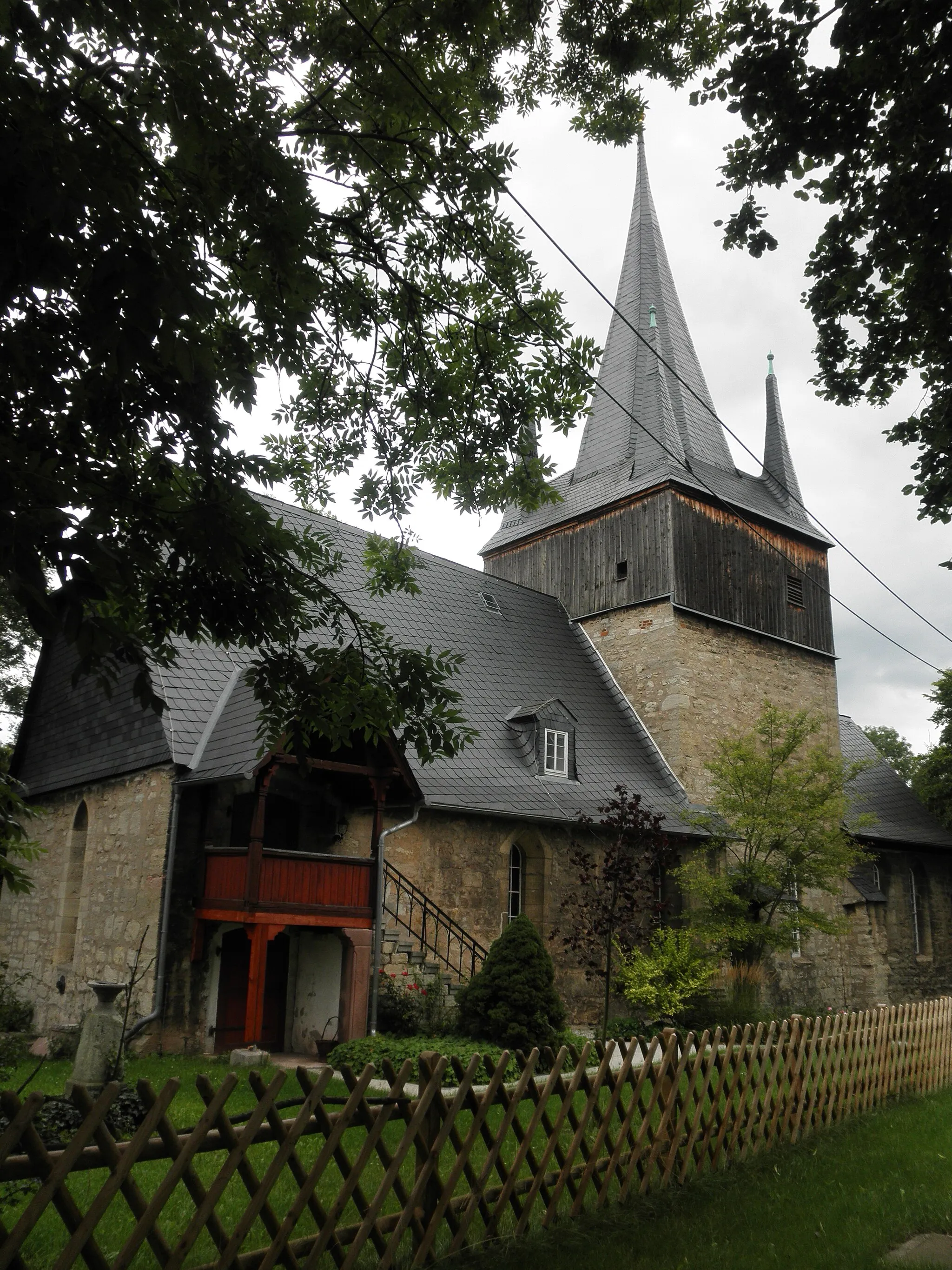 Photo showing: Church in Jecha (Sondershausen) in Thuringia