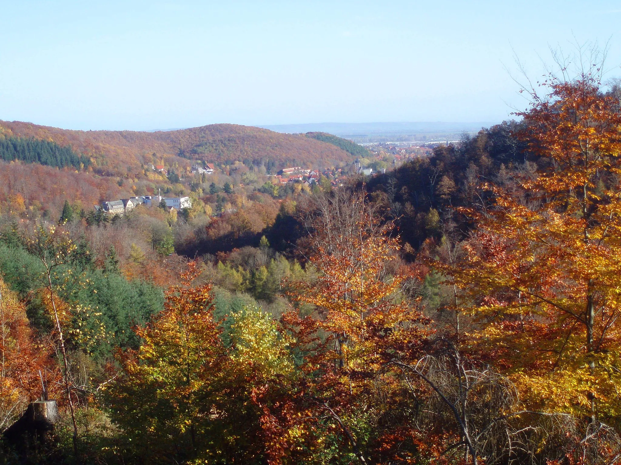 Photo showing: Blick auf Hasserode