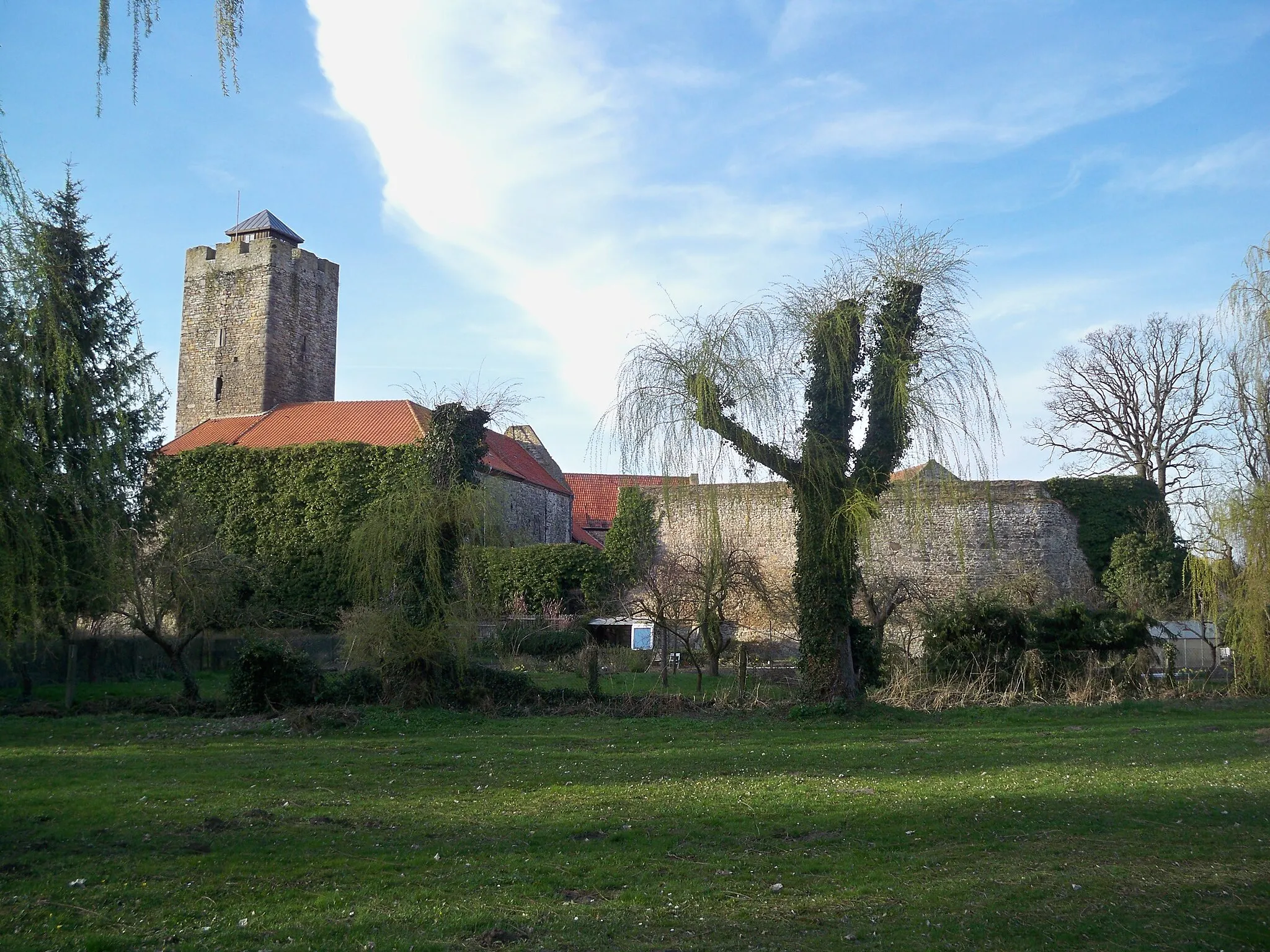 Photo showing: Oebisfelde-Weferlingen, Saxony-Anhalt, castle (not exactly) from South