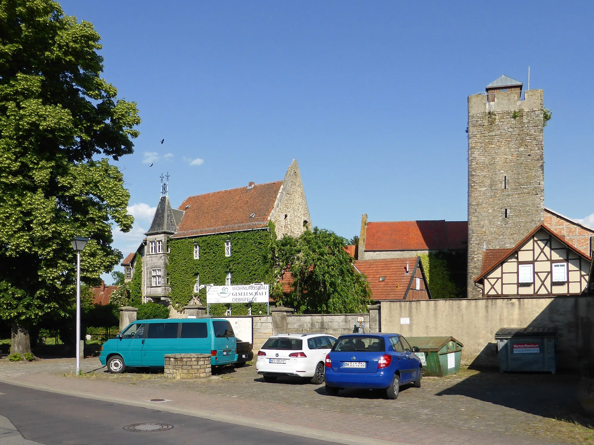 Photo showing: Burg in Oebisfelde.