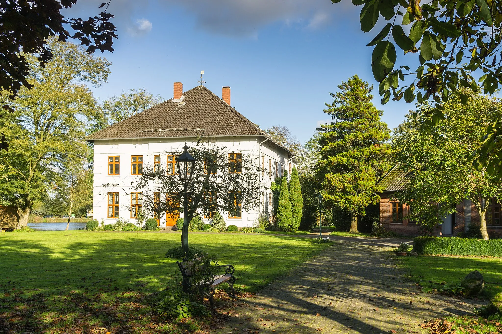 Photo showing: Herrenhaus Gut Hanerau in Hanerau-Hademarschen ID 6453