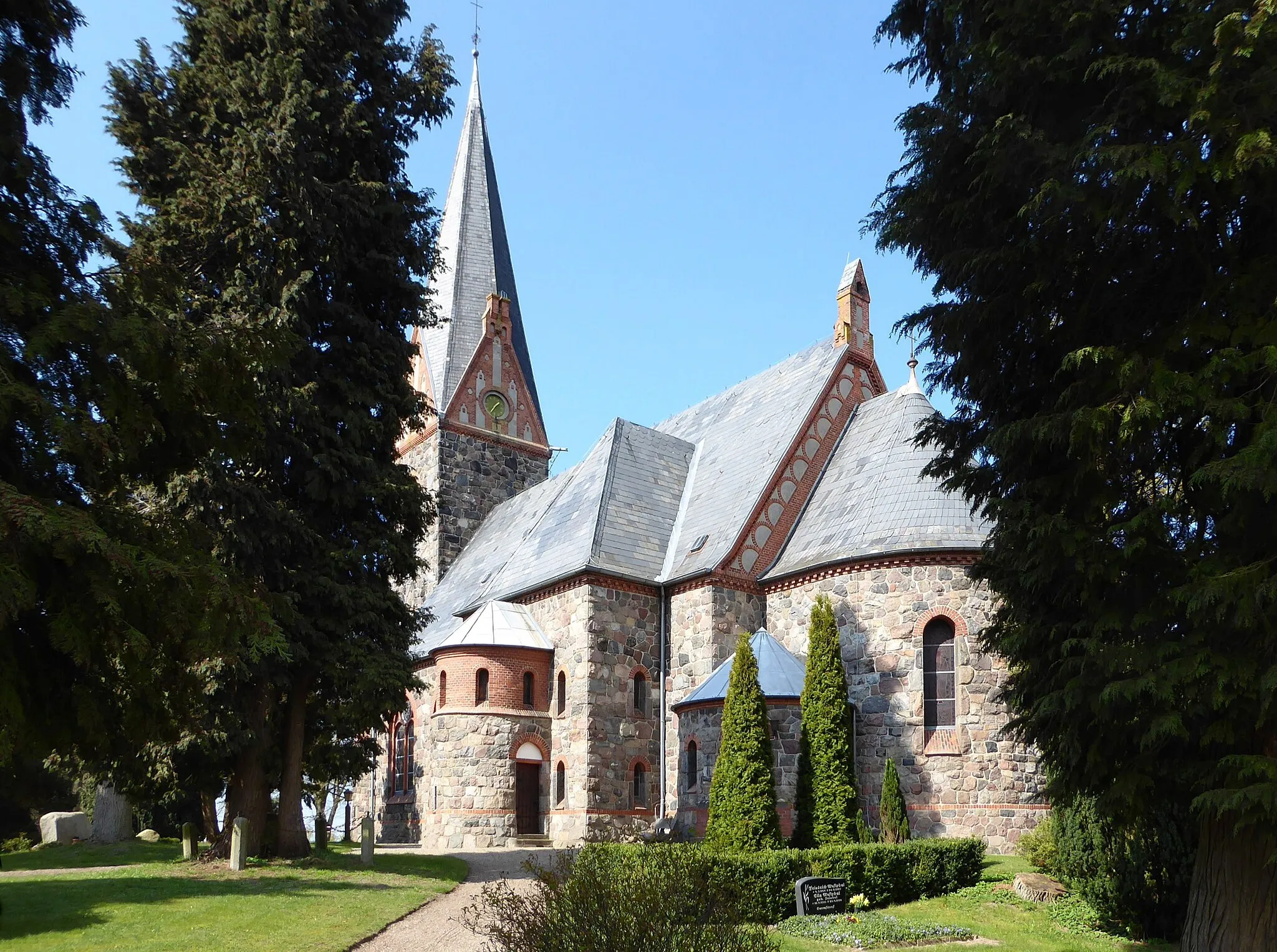 Photo showing: Christuskirche in Hansühn