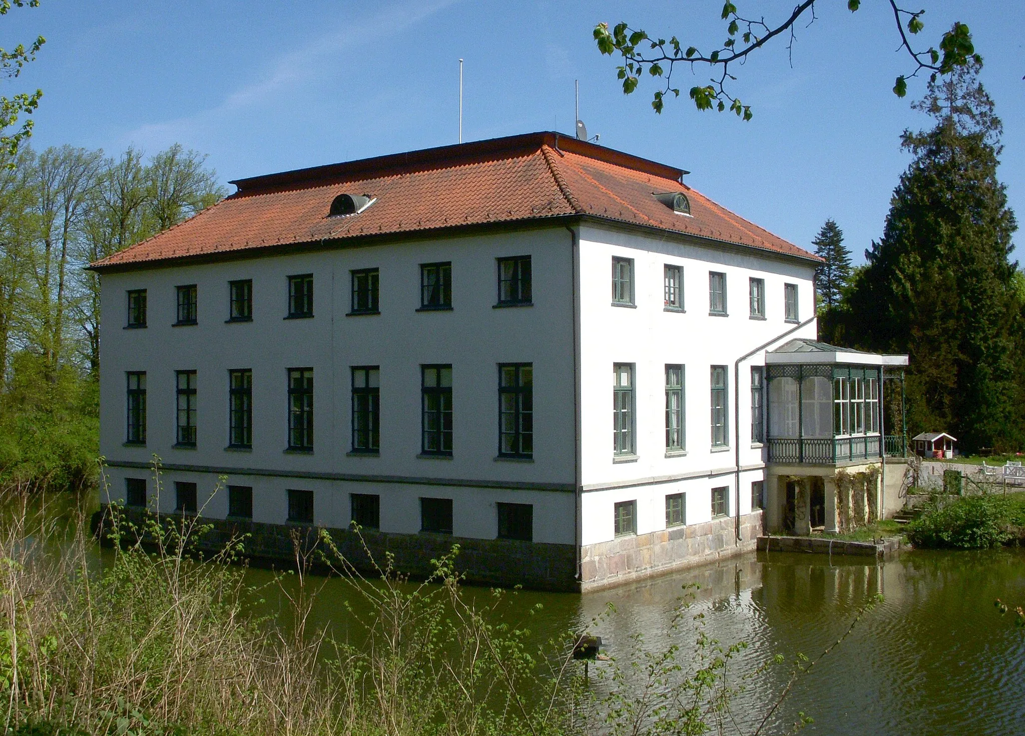 Photo showing: Gut Petersdorf, Herrenhaus