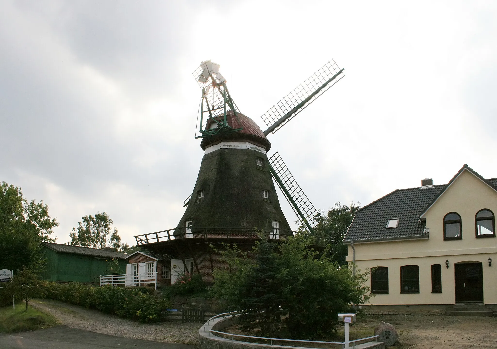 Photo showing: Lindau Holländer-Windmühle