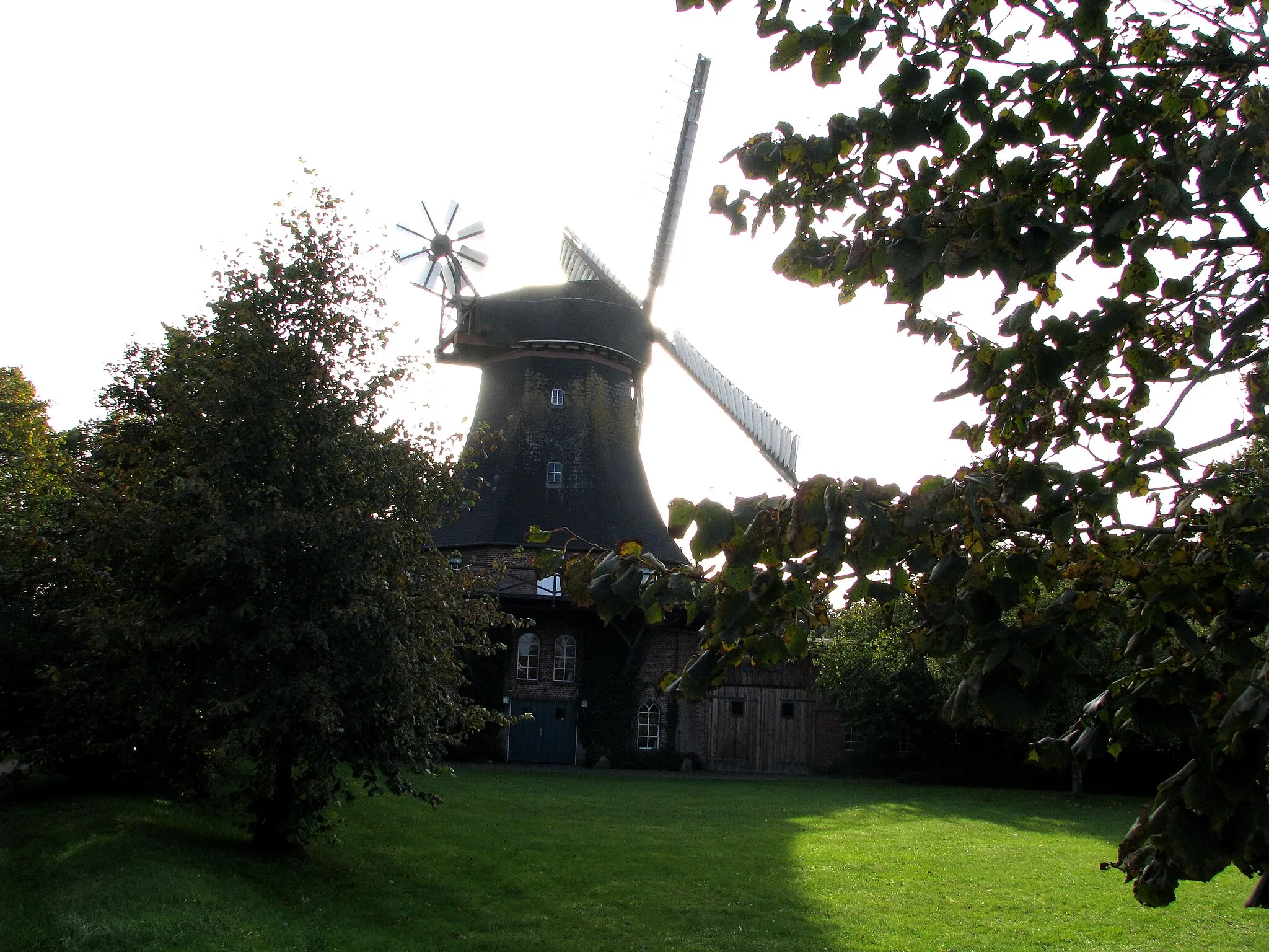 Photo showing: Windmill in the germanmunicipality of Bargum.