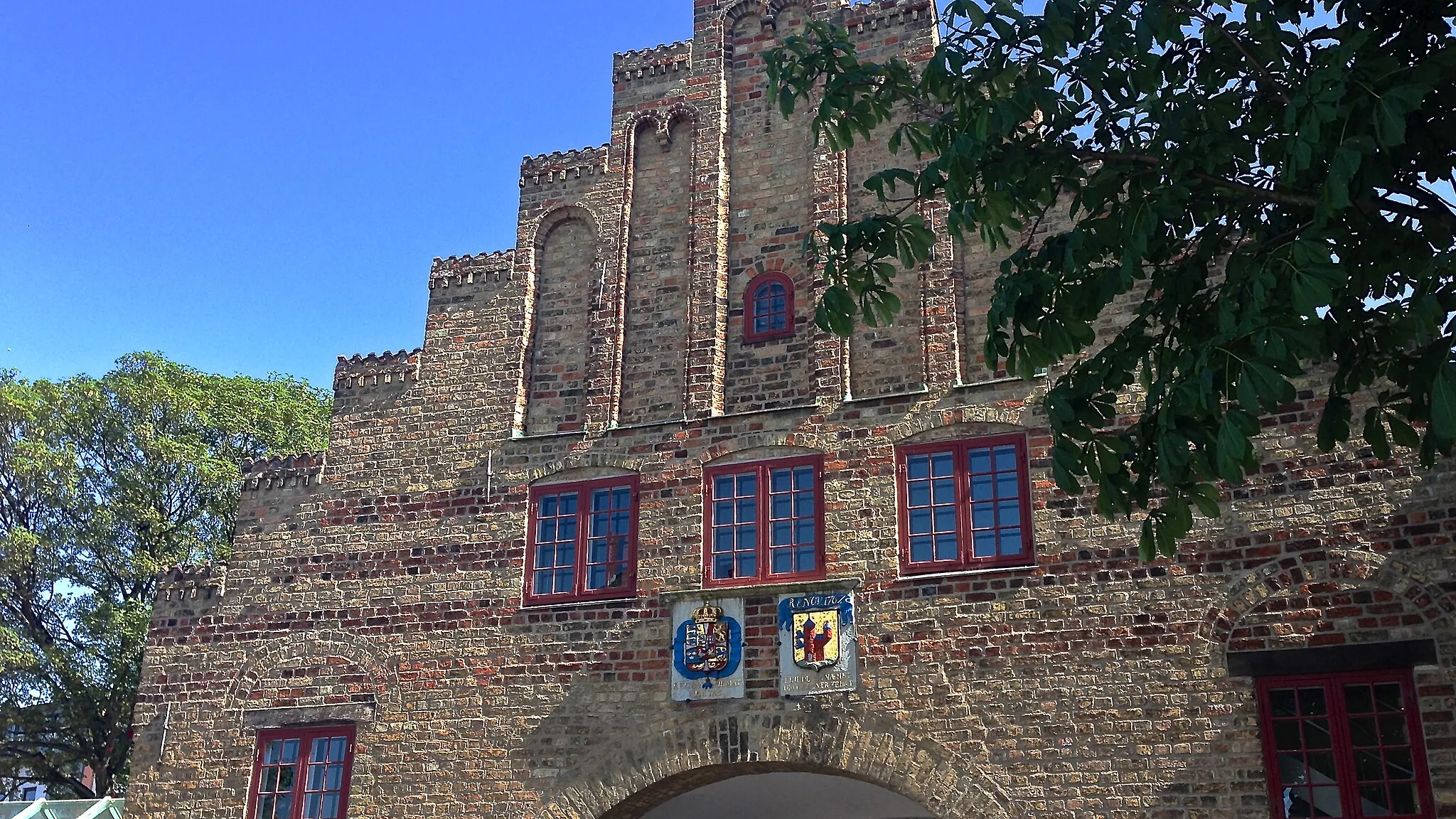 Photo showing: Das Wahrzeichen der Stadt Flensburg das Nordertor. Erbaut im Jahr 1595.