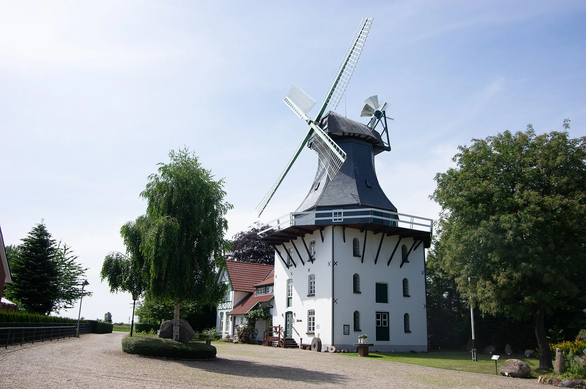 Photo showing: Rieseby in Schleswig-Holstein. Die Mühle steht unter Denkmalschutz.