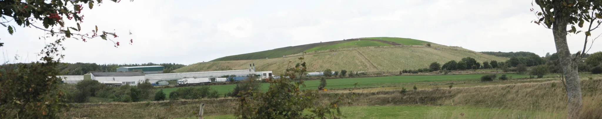 Photo showing: Industrie plant and central waste disposal site of Kreis Nordfriesland, state of Schleswig-Holstein, Germany