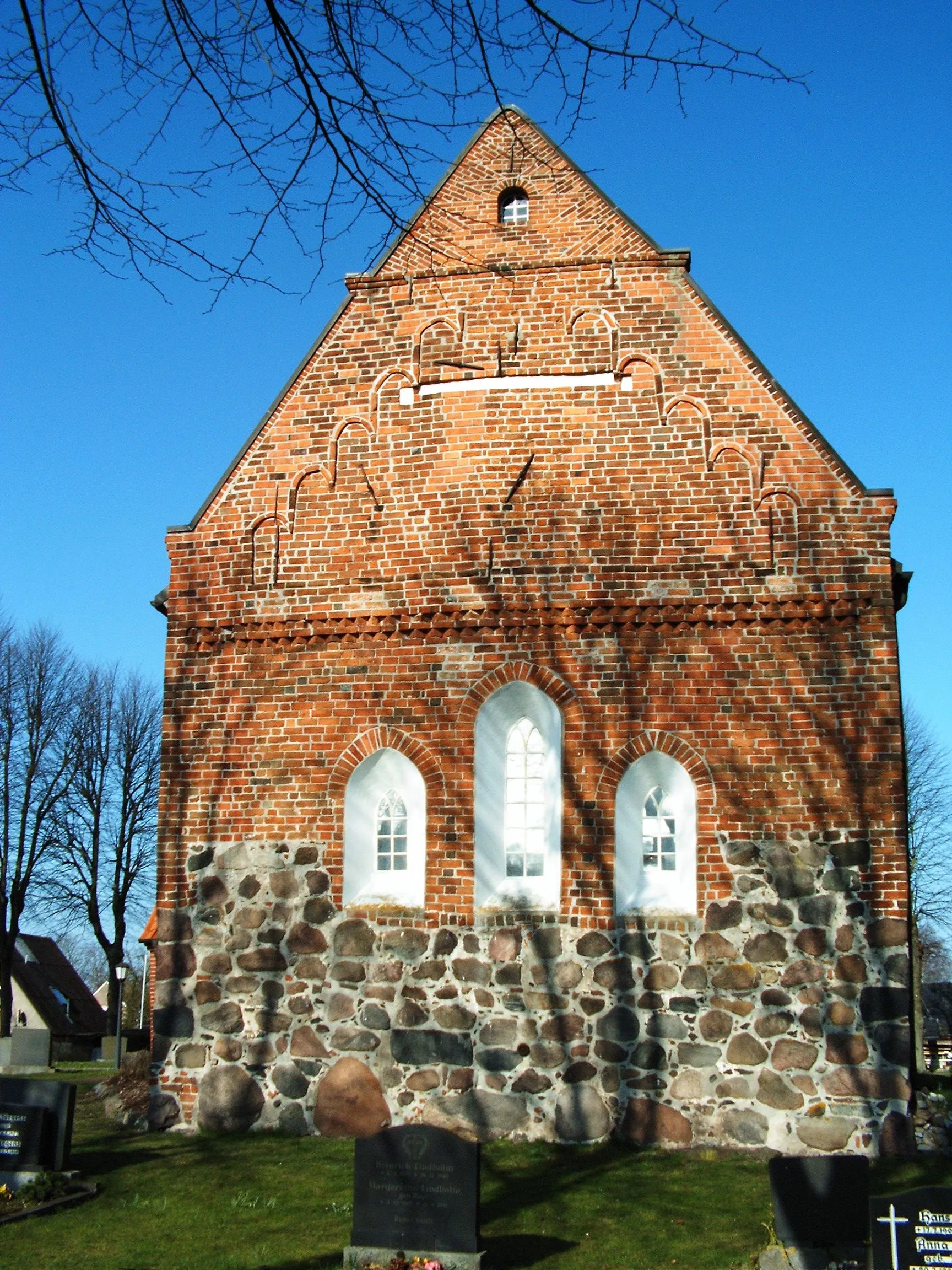 Photo showing: Evangelische Kirche in Großenbrode / Ostgiebel