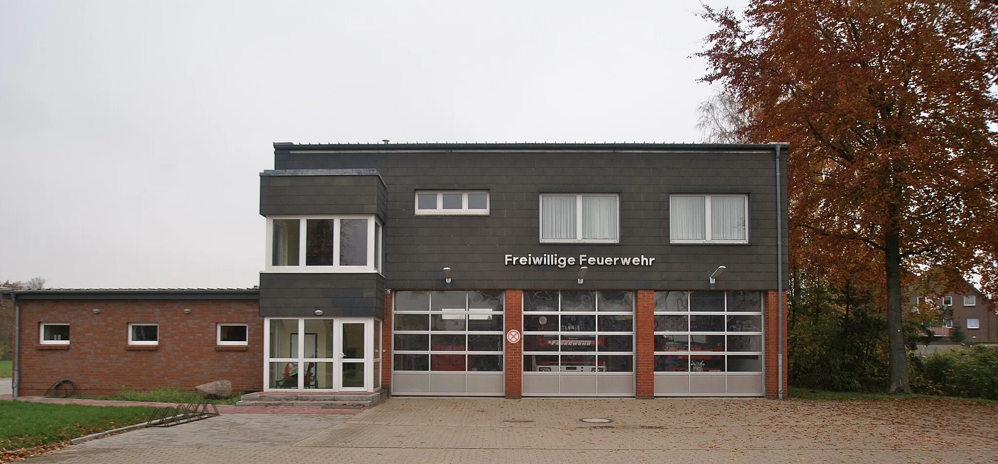 Photo showing: Tangstedt, Germany: Fire Station