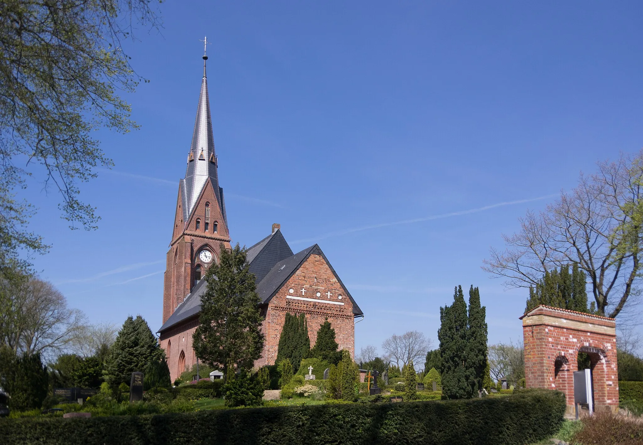 Photo showing: Sterup in Schleswig-Holstein. Die Kirche in Sterup ist denkmals geschützt.